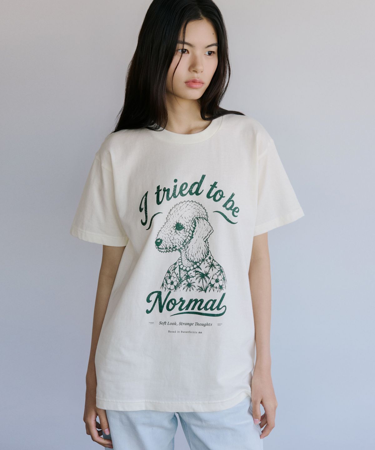 메리모티브(MERRYMOTIVE) Bedlington terrier dog t-shirts