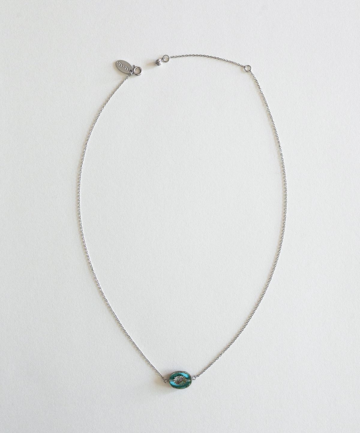메리모티브(MERRYMOTIVE) Vintage glass pendant necklace