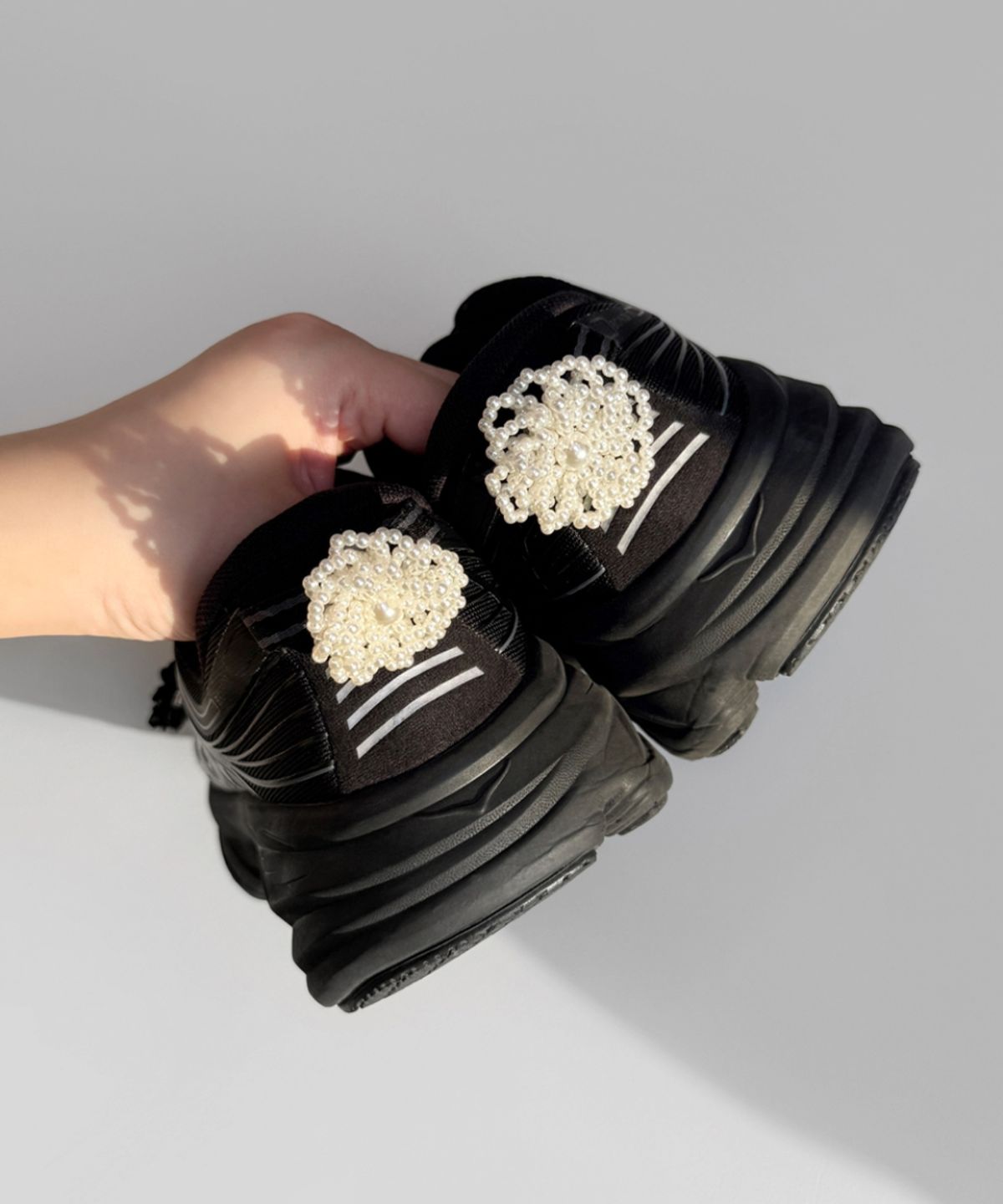 판타스틱 플래닛(FANTASTIC PLANET) [2piece SET] aster pearl flower shoe charm 슈참, 지비츠