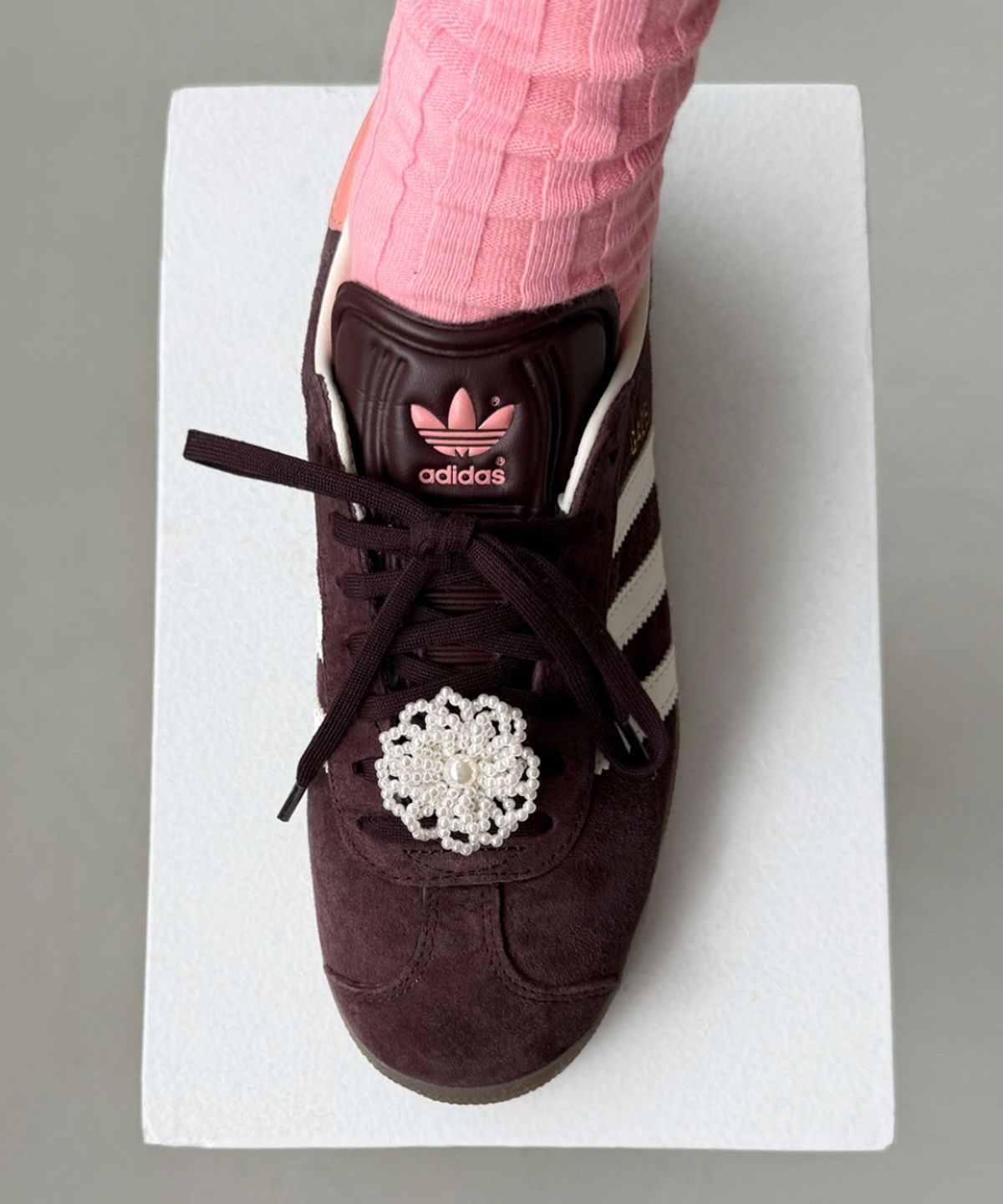 판타스틱 플래닛(FANTASTIC PLANET) [2piece SET] aster pearl flower shoe charm 슈참, 지비츠