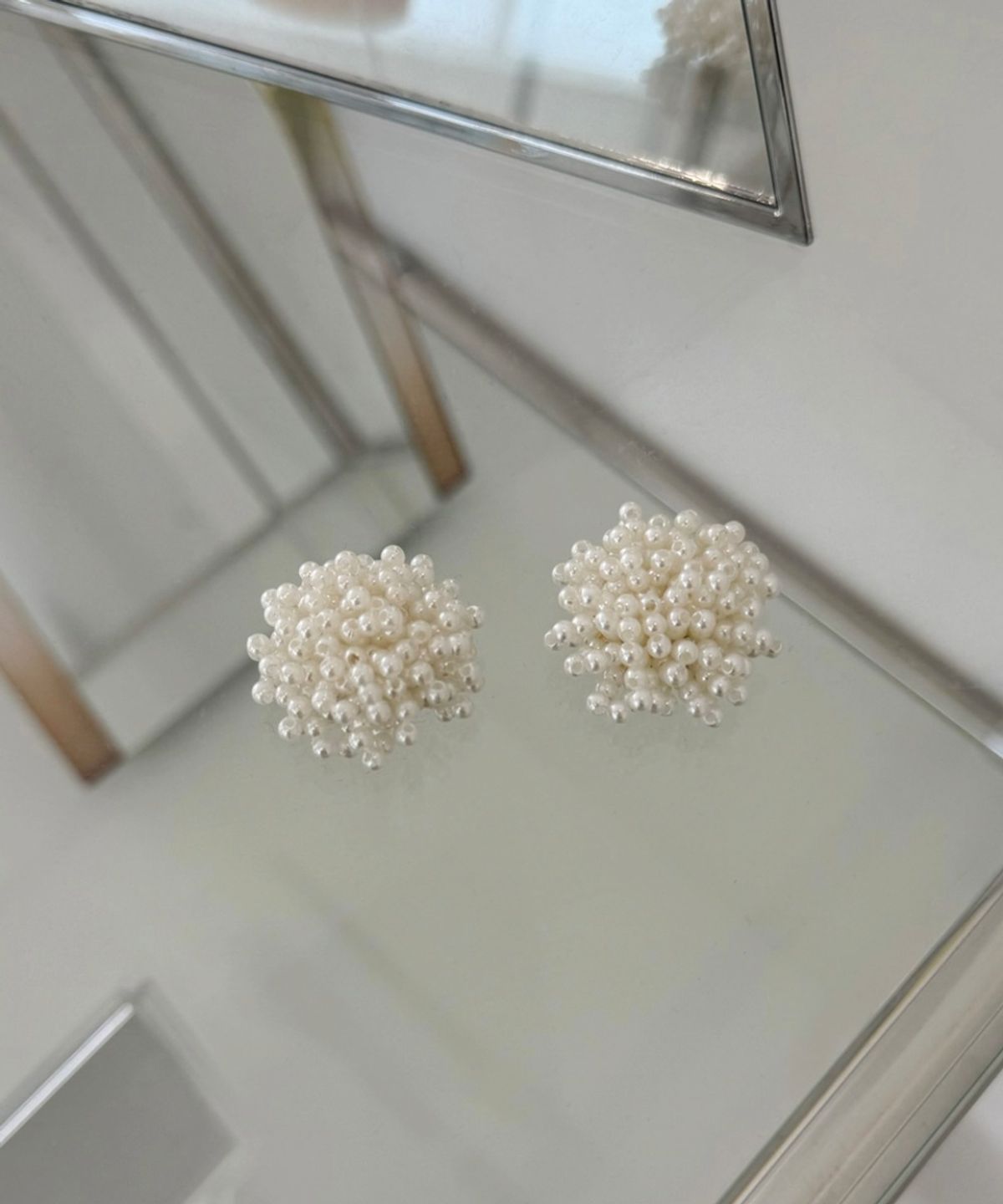 판타스틱 플래닛(FANTASTIC PLANET) [2piece SET] pearl flower bloom shoe charm 슈참, 지비츠