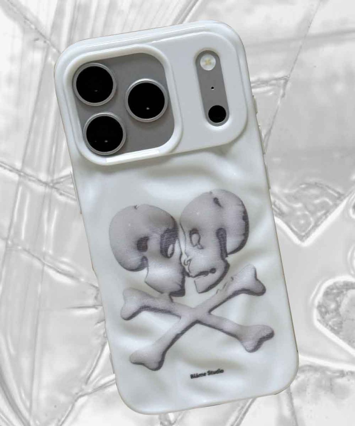 블레임 스튜디오(BLAMESTUDIO) Double White Skull Case