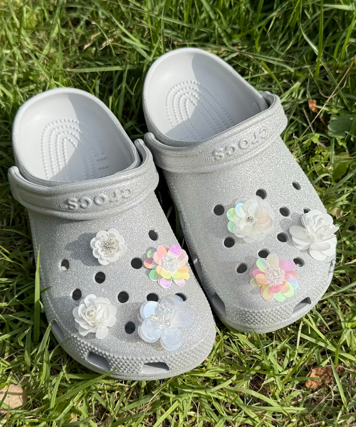 판타스틱 플래닛(FANTASTIC PLANET) [SET] aurora beads flower shoe charm 7piece 슈참, 지비츠, 옷핀