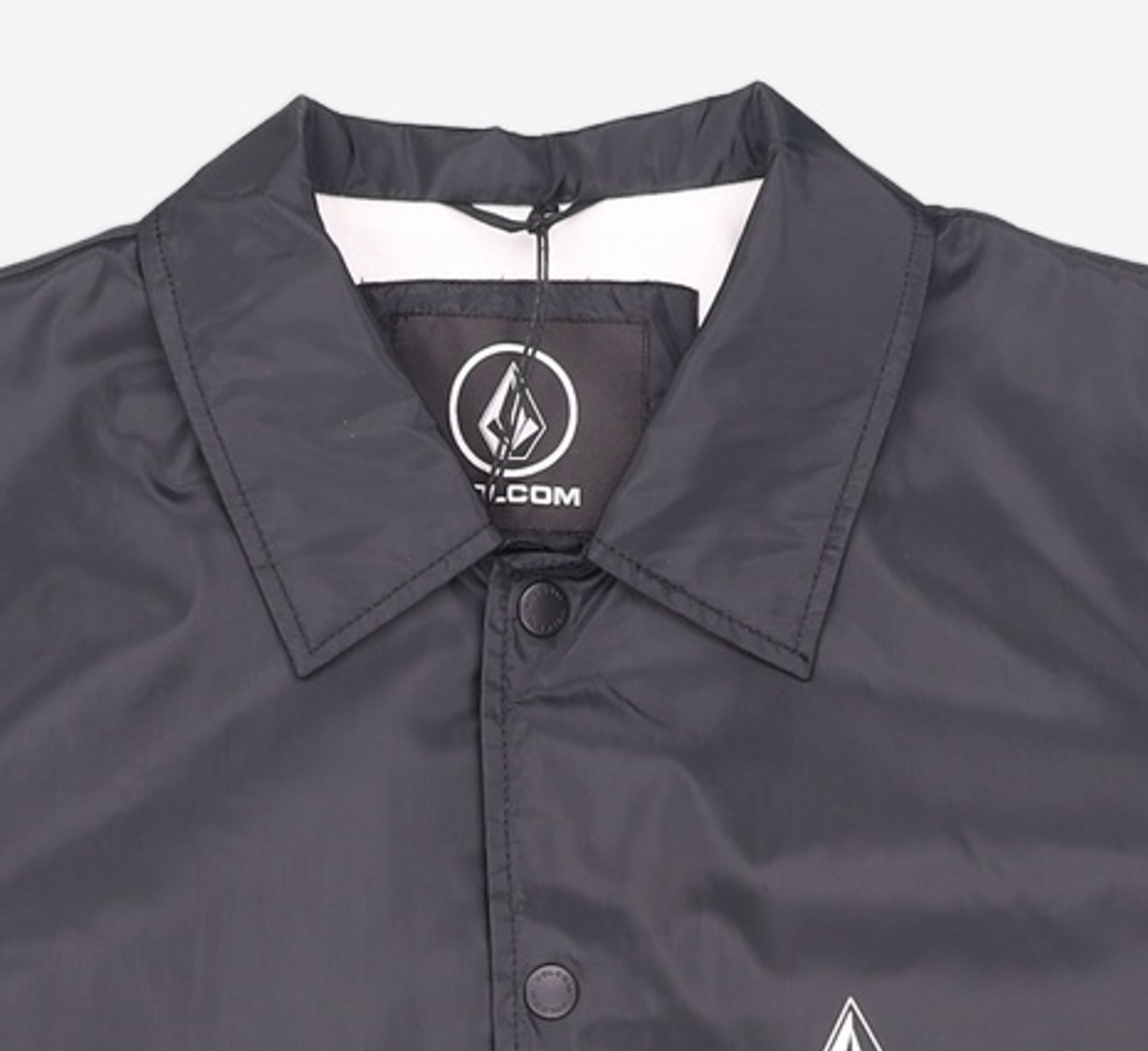 볼컴(VOLCOM) BREWS COACH JACKET (BLACK PRINT) M