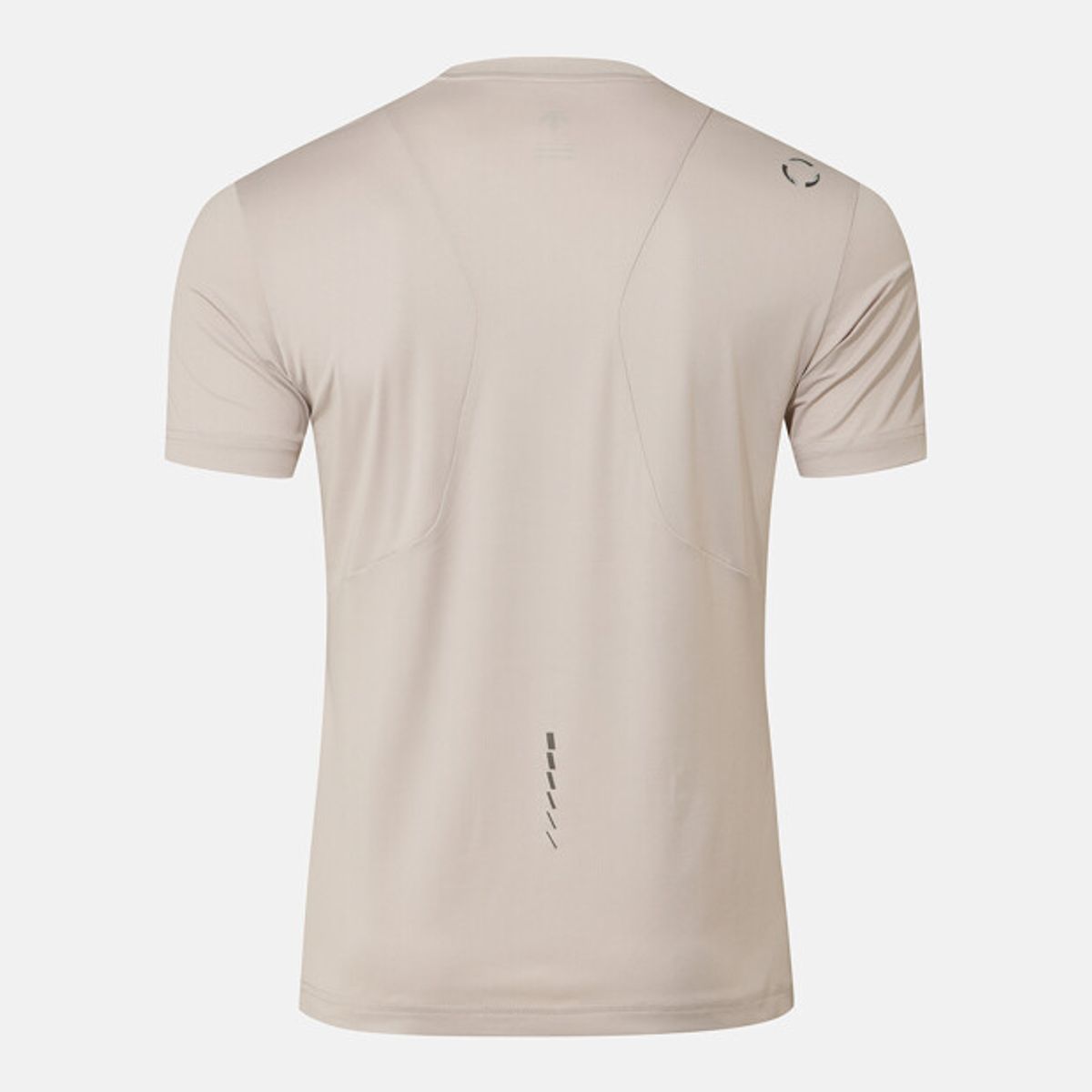 데상트(DESCENTE) 퀵드라이 반팔 티셔츠 베이지 SR323RTS77