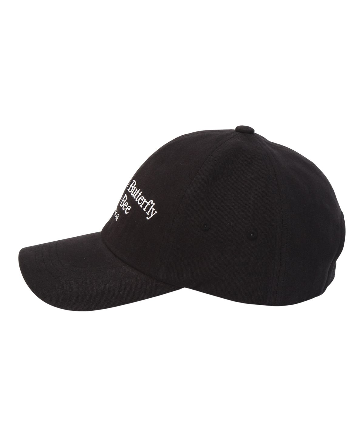 유니버셜 케미스트리(UNIVERSAL CHEMISTRY) Ali Lettering Black Ballcap 레터링볼캡