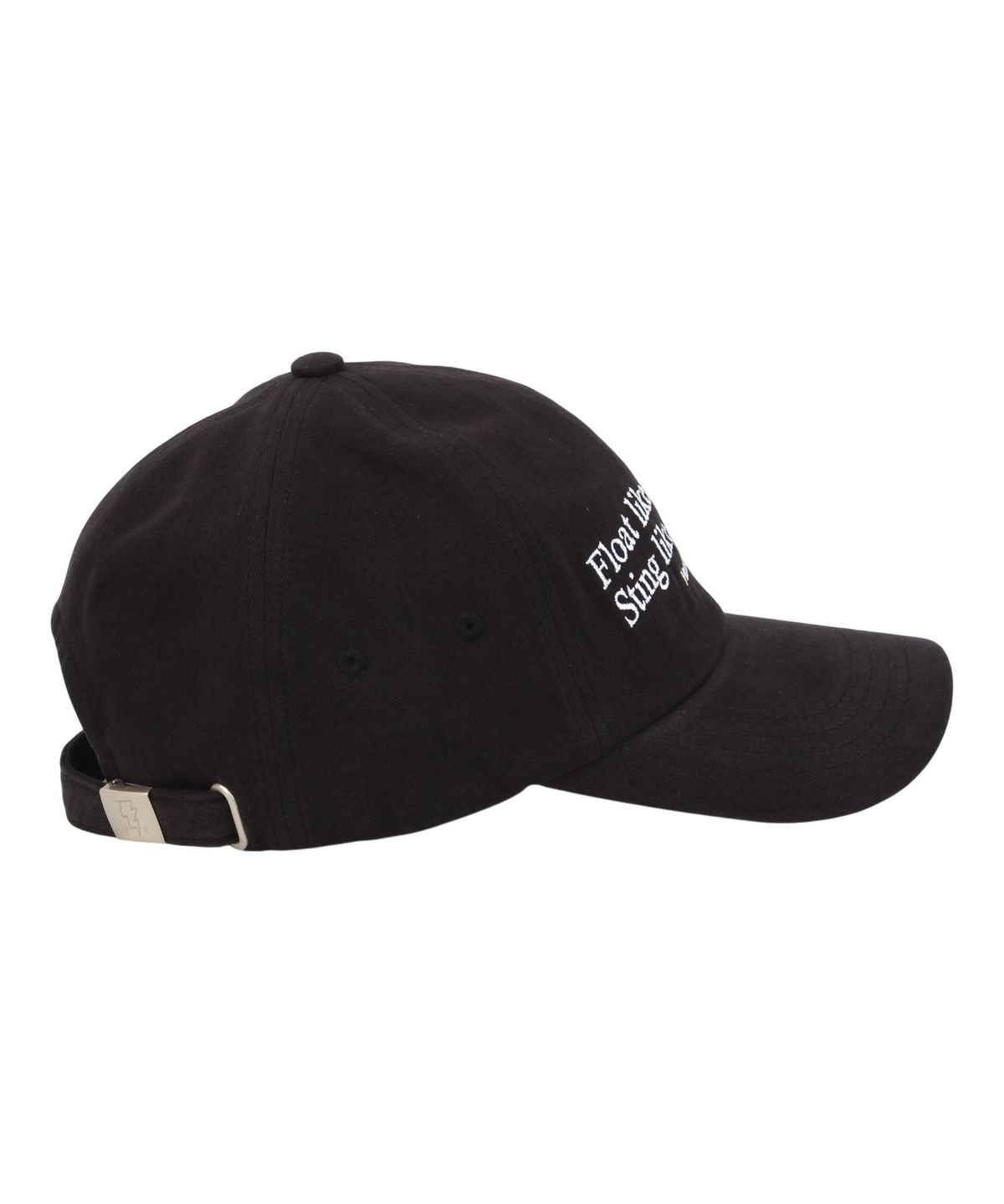 유니버셜 케미스트리(UNIVERSAL CHEMISTRY) Ali Lettering Black Ballcap 레터링볼캡