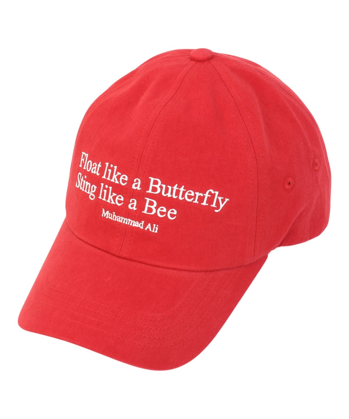 유니버셜 케미스트리(UNIVERSAL CHEMISTRY) Ali Lettering Red Ballcap 레터링볼캡