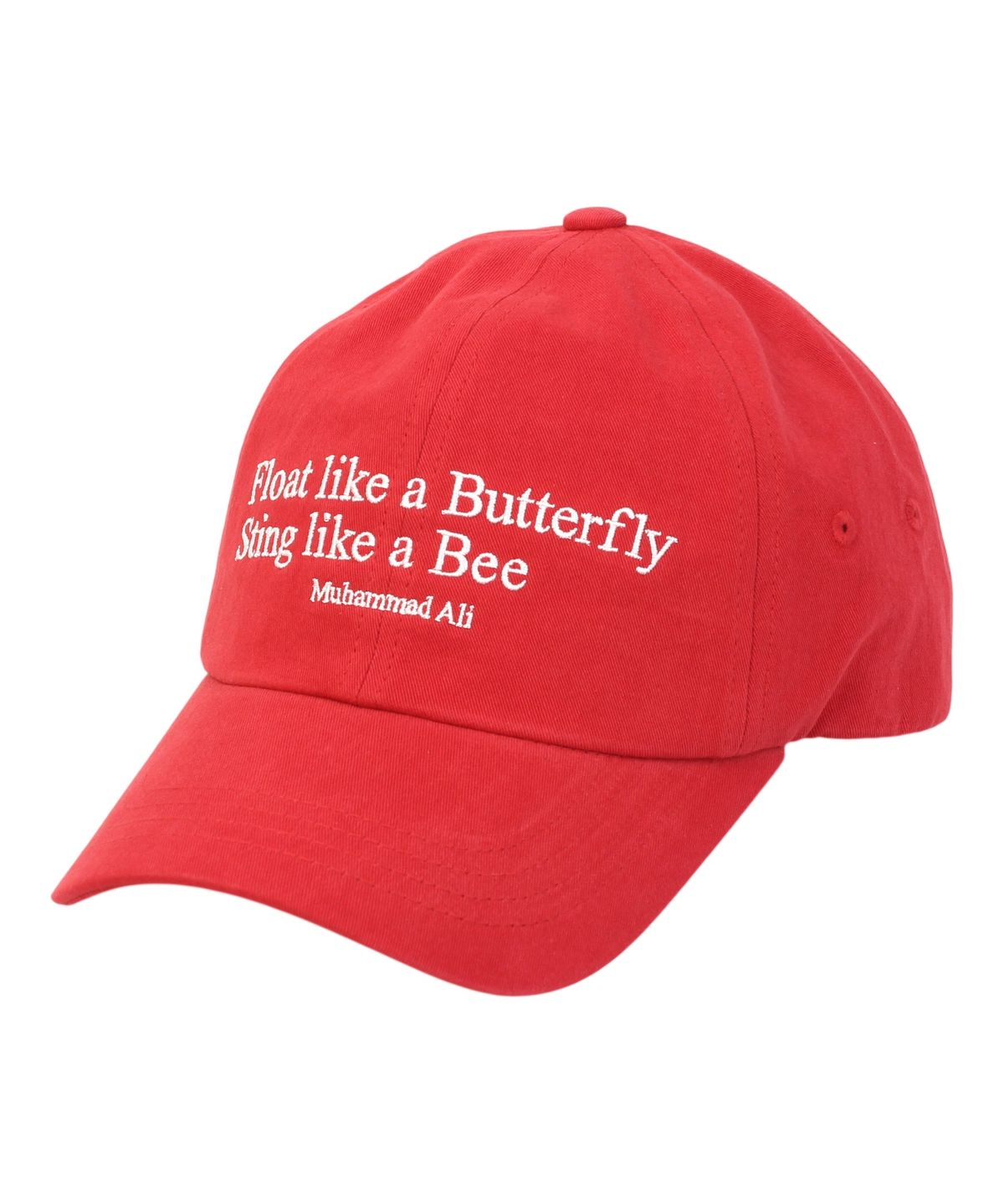 유니버셜 케미스트리(UNIVERSAL CHEMISTRY) Ali Lettering Red Ballcap 레터링볼캡