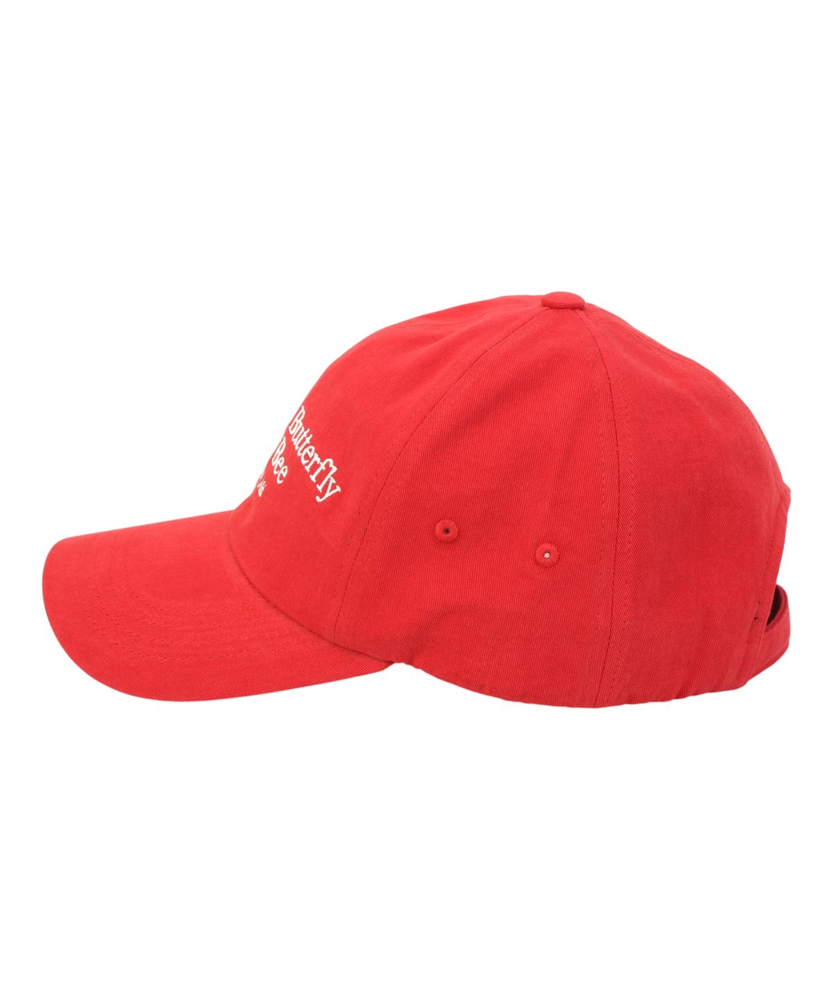 유니버셜 케미스트리(UNIVERSAL CHEMISTRY) Ali Lettering Red Ballcap 레터링볼캡