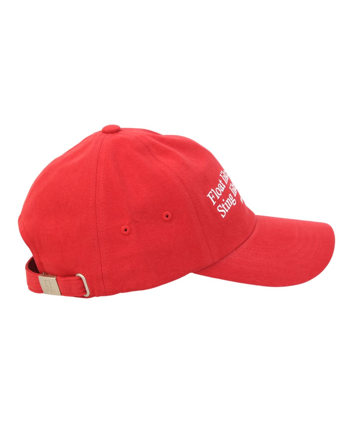 유니버셜 케미스트리(UNIVERSAL CHEMISTRY) Ali Lettering Red Ballcap 레터링볼캡