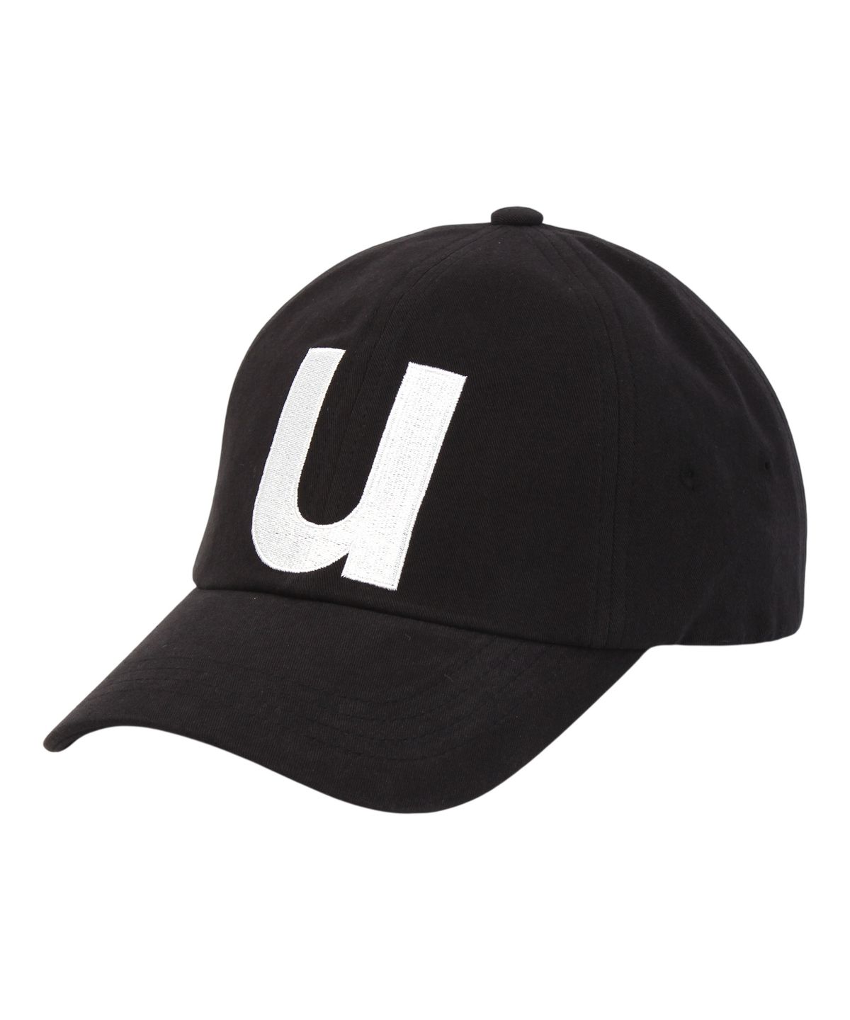 유니버셜 케미스트리(UNIVERSAL CHEMISTRY) Bold U Black Ballcap 워싱볼캡