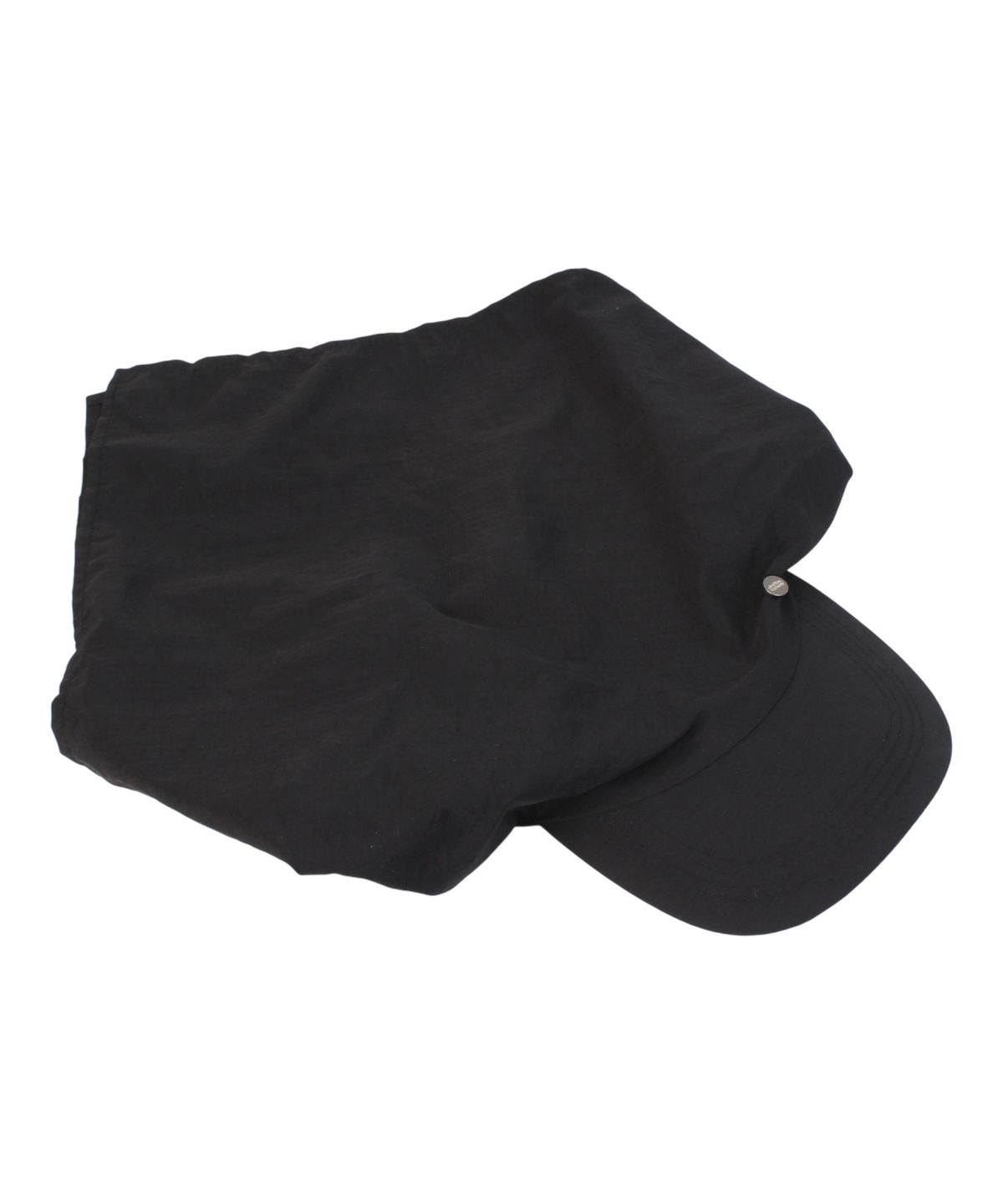 유니버셜 케미스트리(UNIVERSAL CHEMISTRY) Scarf Logo Black BallCap 스카프볼캡