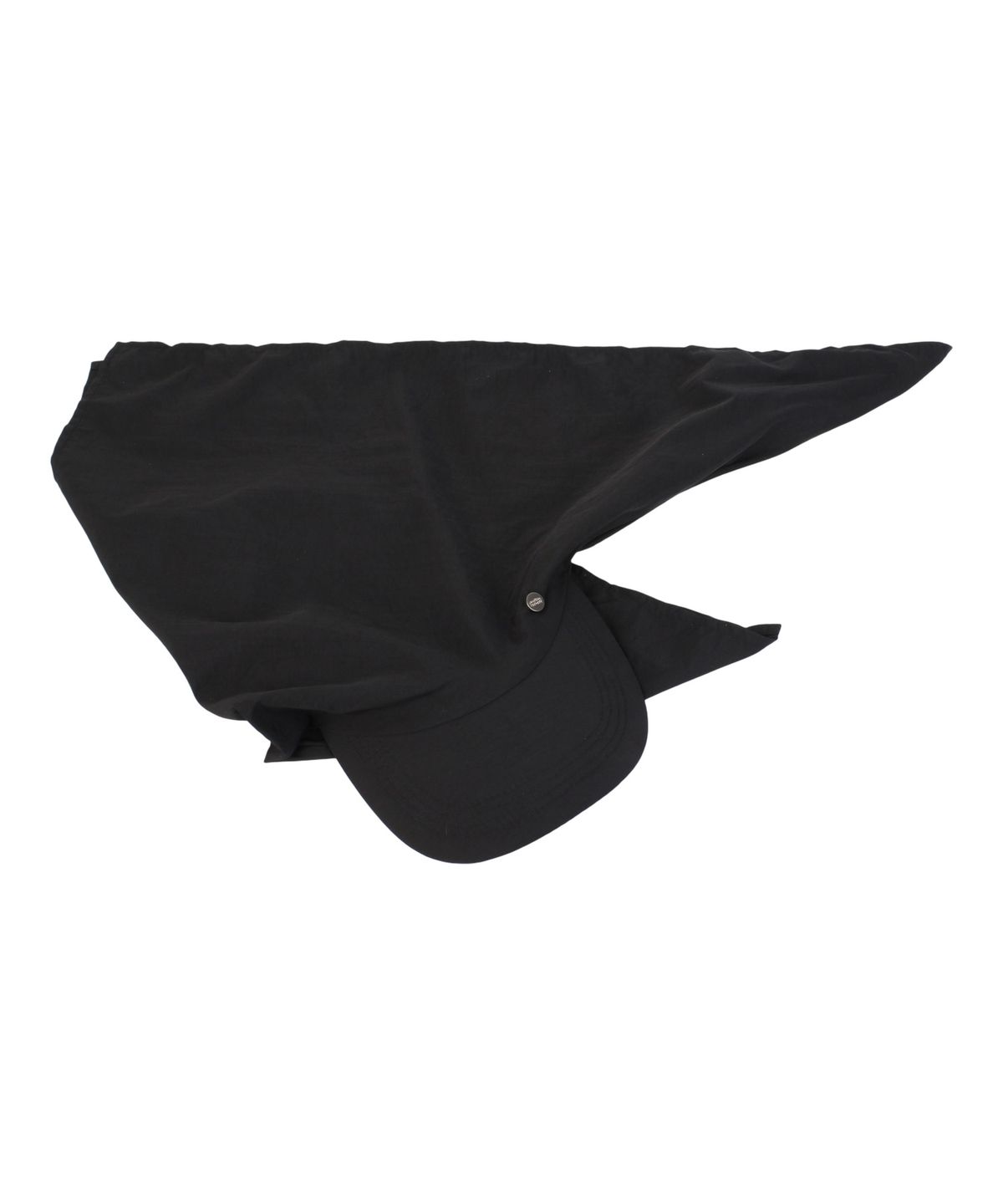 유니버셜 케미스트리(UNIVERSAL CHEMISTRY) Scarf Logo Black BallCap 스카프볼캡