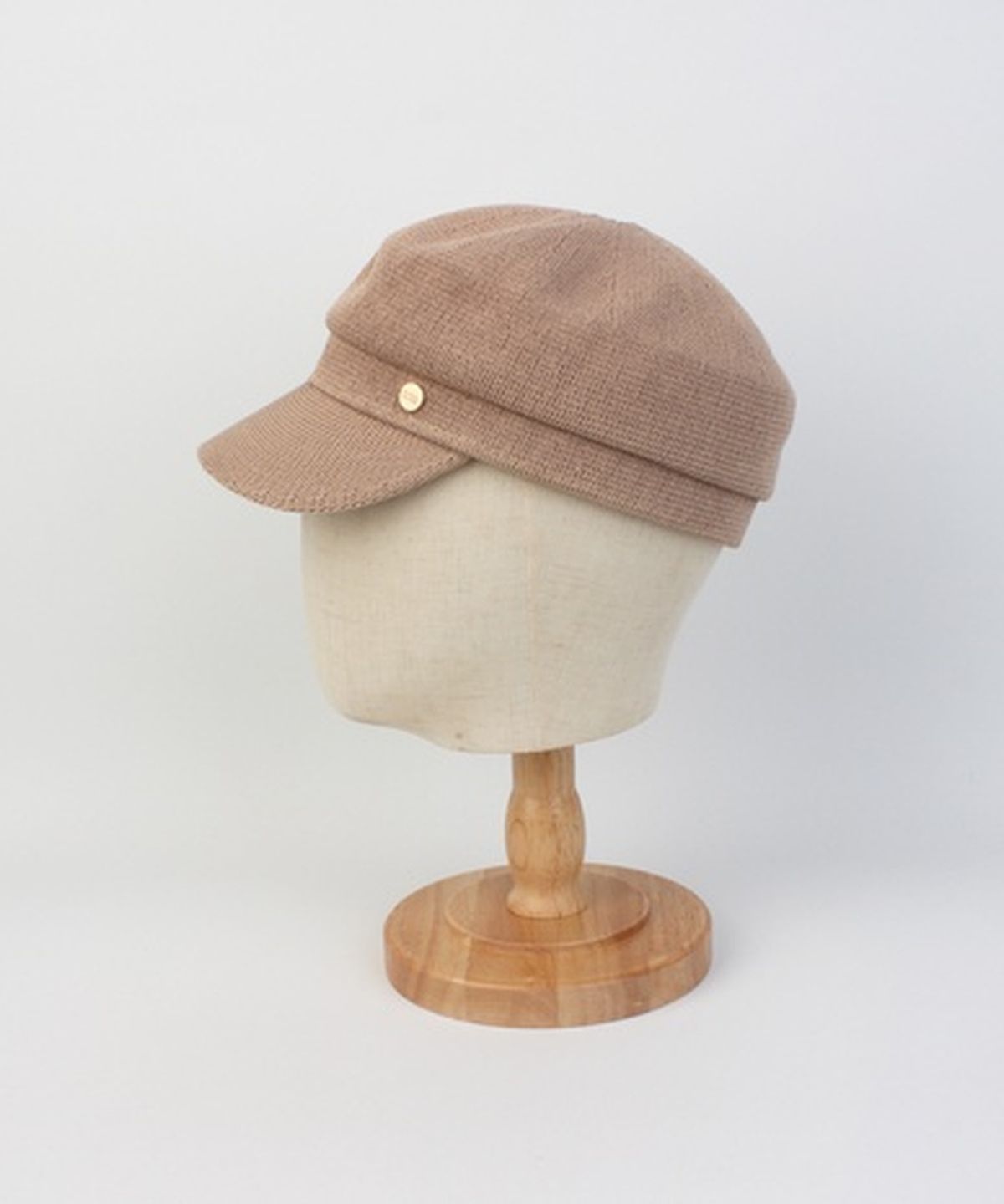유니버셜 케미스트리(UNIVERSAL CHEMISTRY) Paper Logo Beige Marine Cap 마린캡