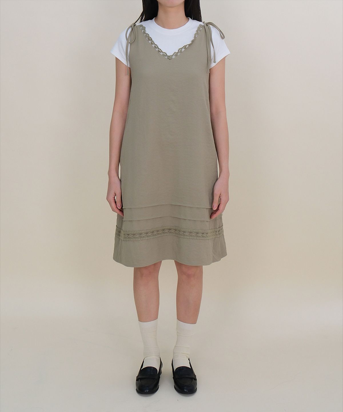 모의(MOUI) Jazz sleeveless ops (OLIVE)
