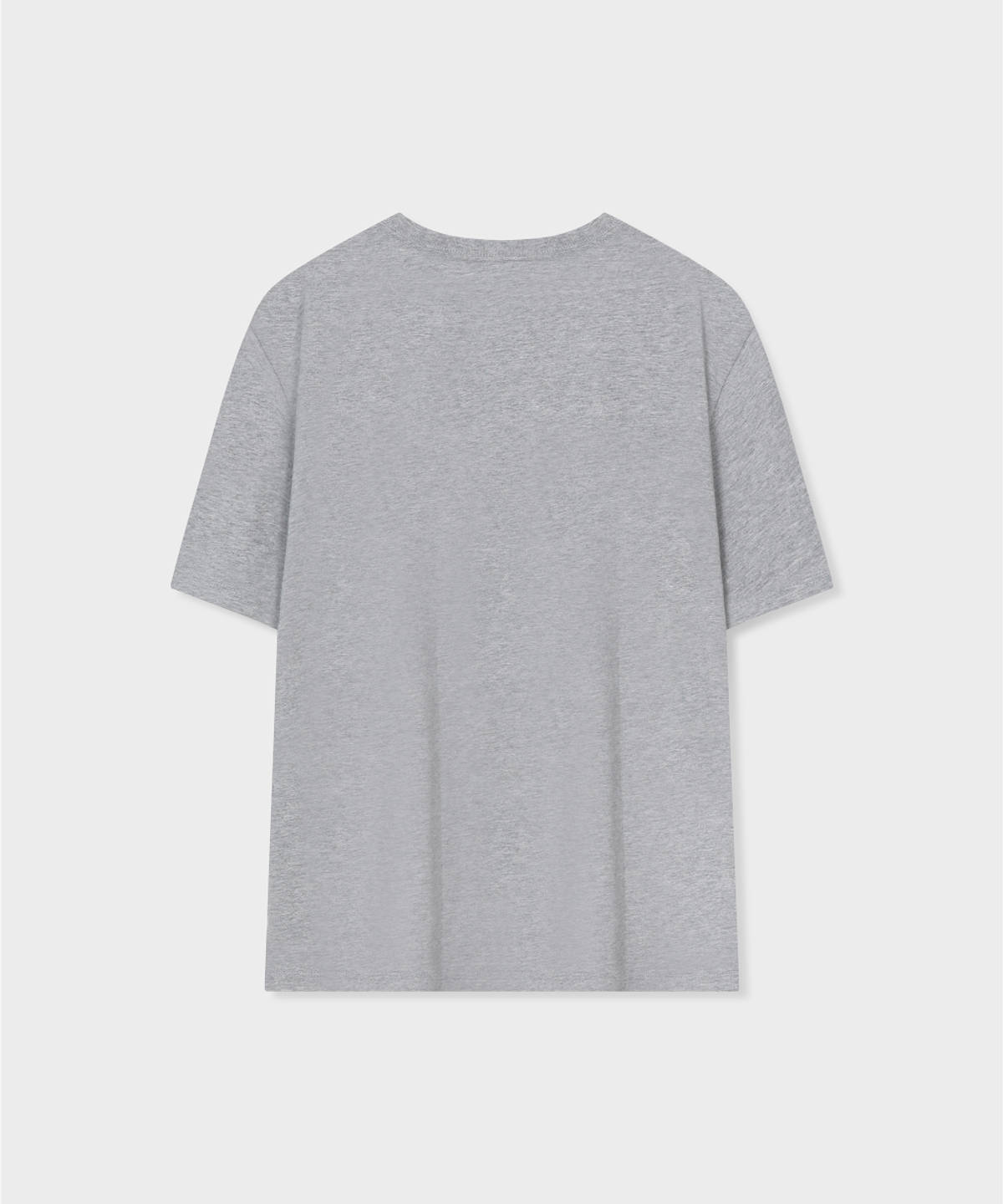 글런든(GRUNDEN) ‘MY ESSENTIAL’ T-SHIRT (MELANGE GREY)_G26BUJTS02