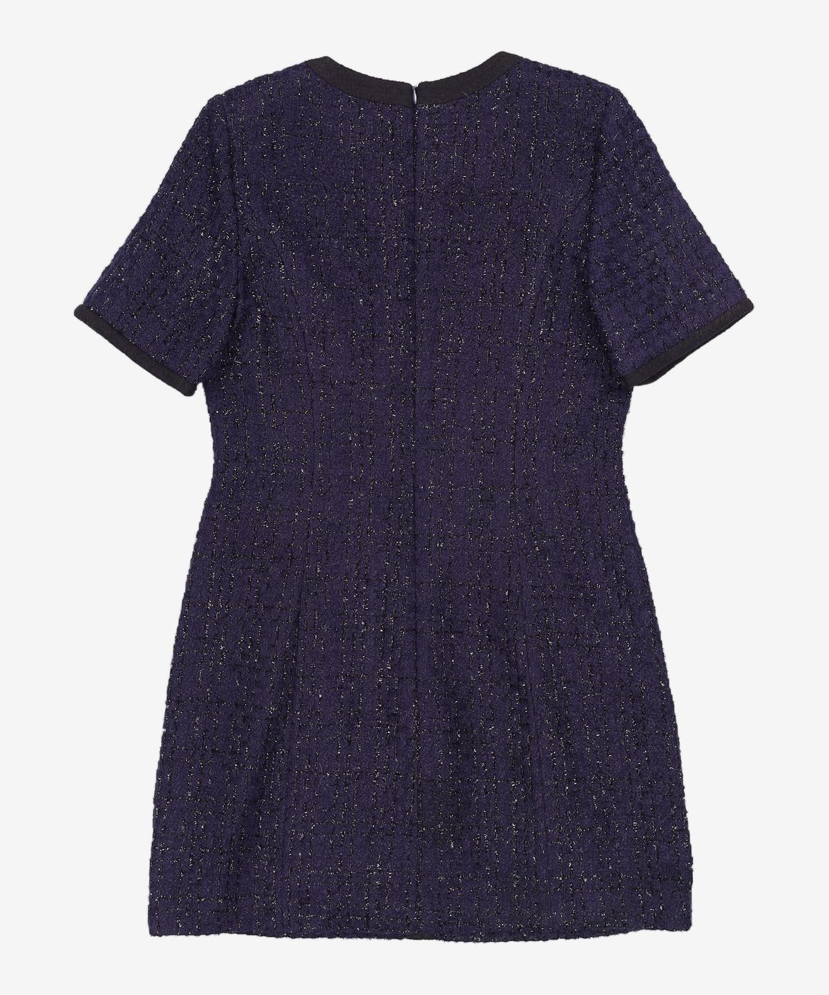 룩캐스트(LOOKAST) 네이비 에이미 트위드 드레스 / NAVY AMY TWEED DRESS M