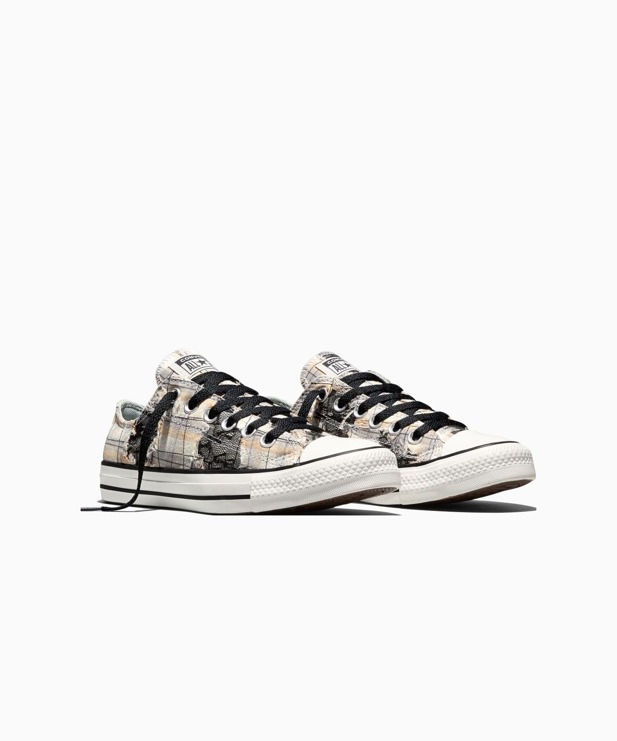 컨버스(CONVERSE) 척테일러 올스타 디스트레스드 플래드 레이스 페이브민트 A22403C