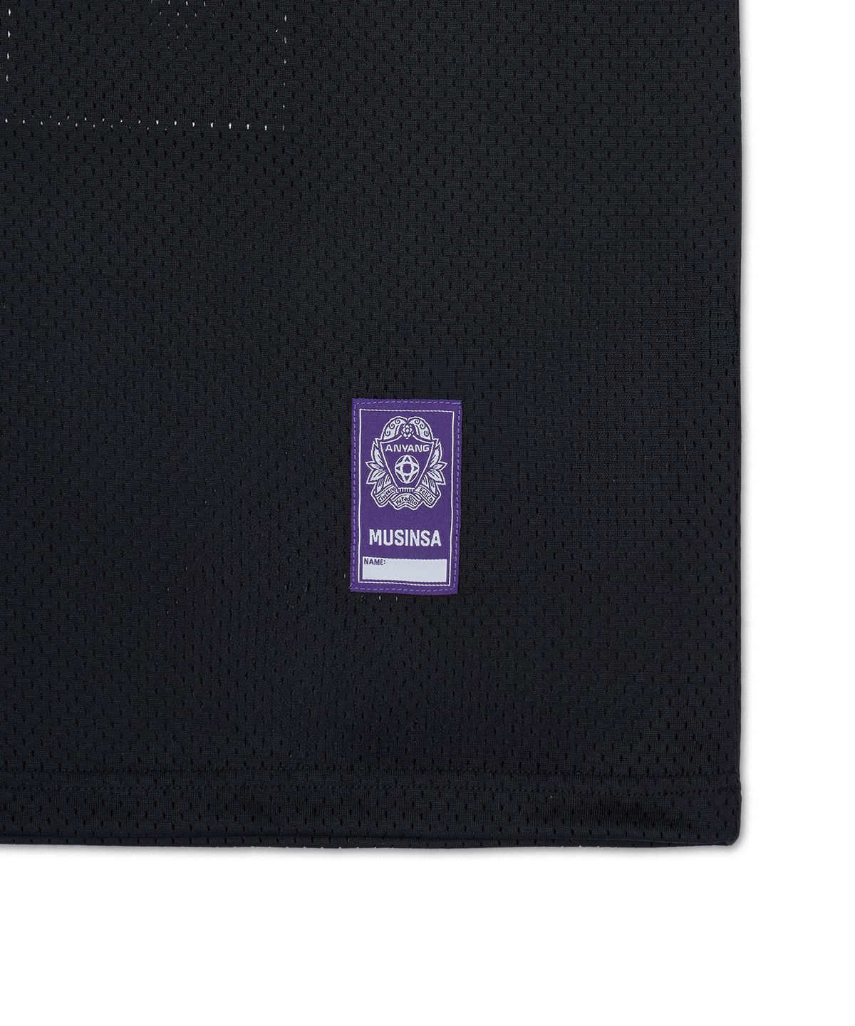 FC안양(FC ANYANG) [FC안양 X 무신사] 2026 풋볼 저지 블랙