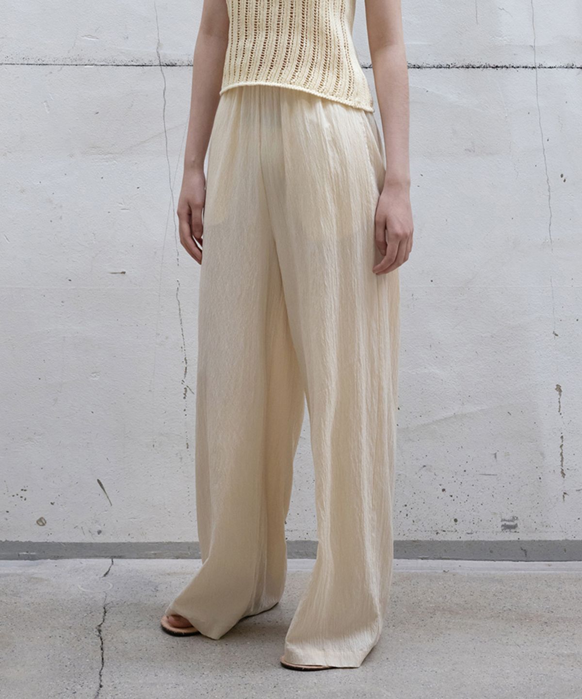 모노크롬(MONOCHROME) brome banding pants