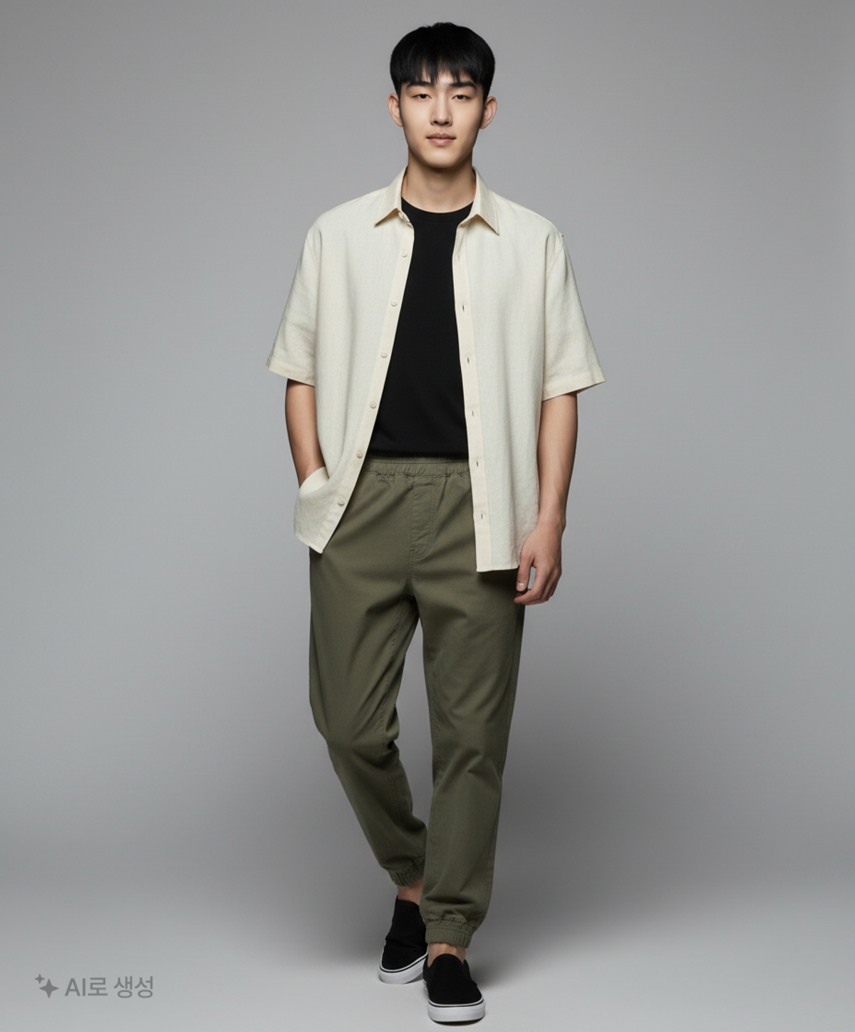 하프크라이즈 레이아웃(HALBKREIS LAYOUT) 조거 팬츠 S