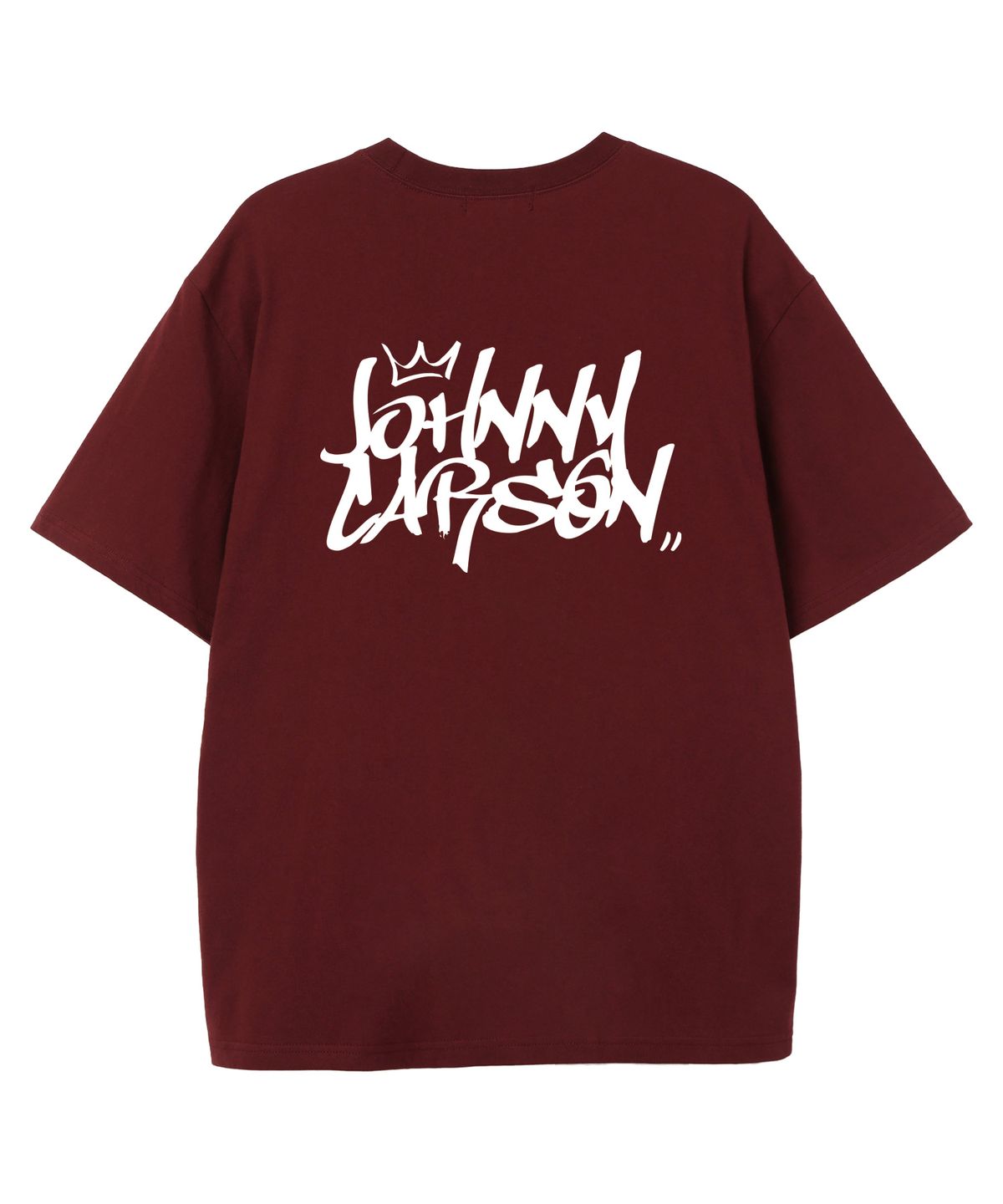 자니카슨(JOHNNY CARSON) Classic Graffiti Logo 반팔티셔츠 (JCSS102) 버건디