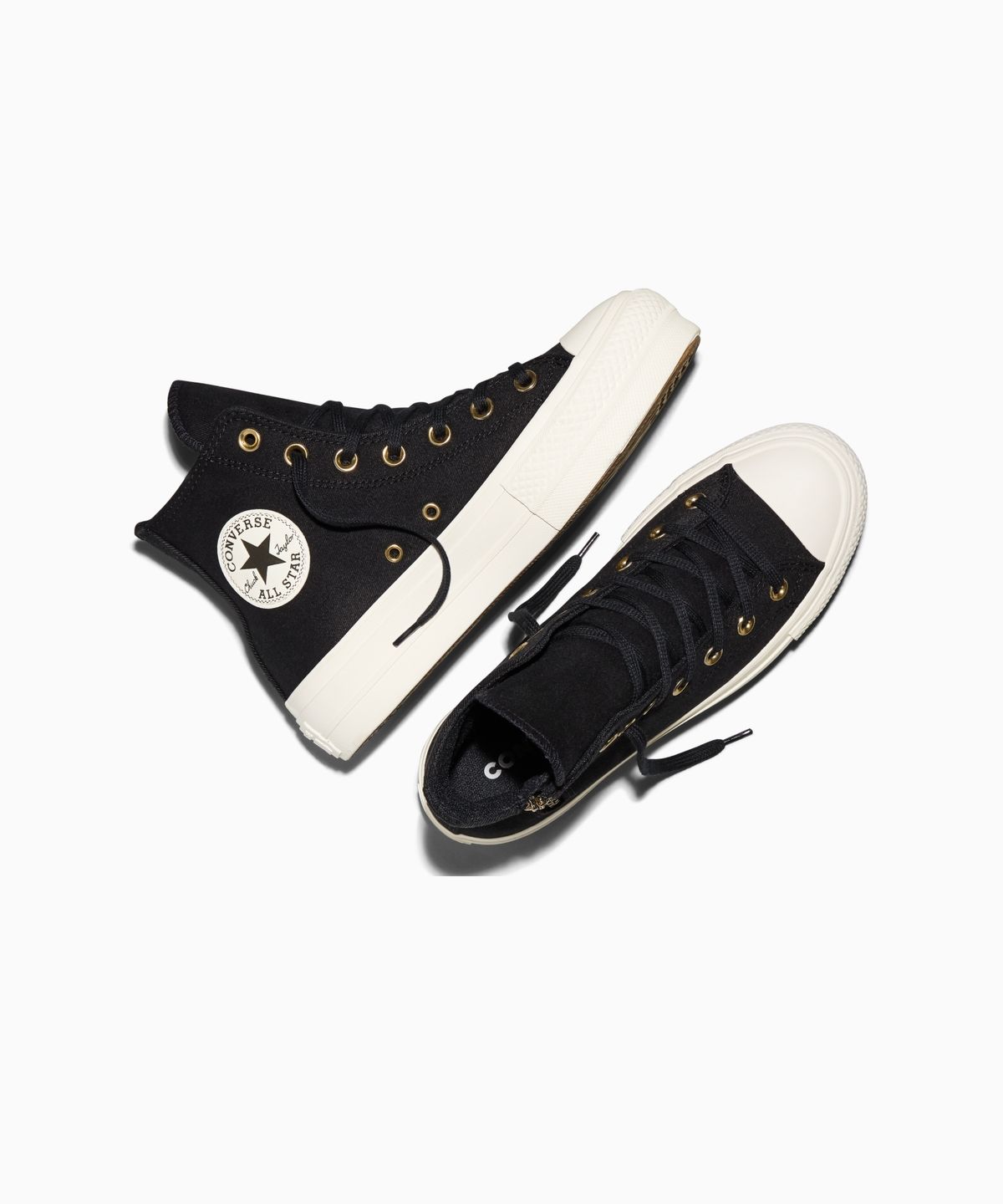 컨버스(CONVERSE) 척테일러 올스타 리프트 지퍼스 블랙 A18387C