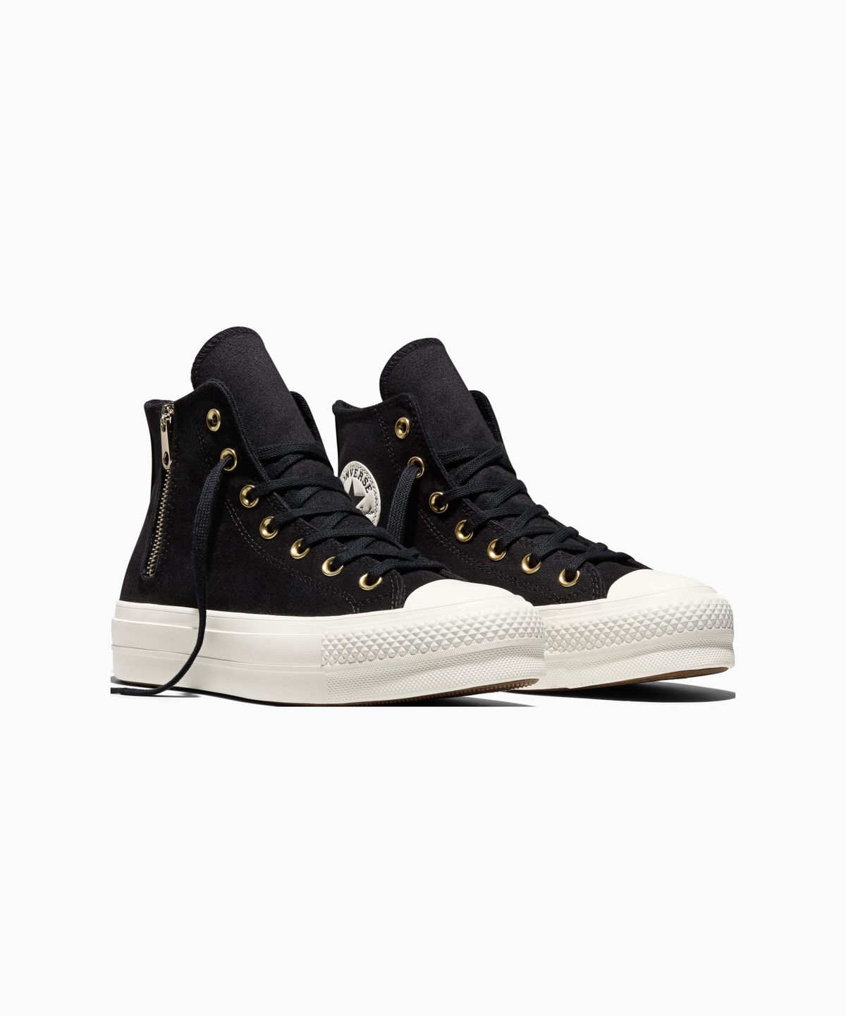 컨버스(CONVERSE) 척테일러 올스타 리프트 지퍼스 블랙 A18387C
