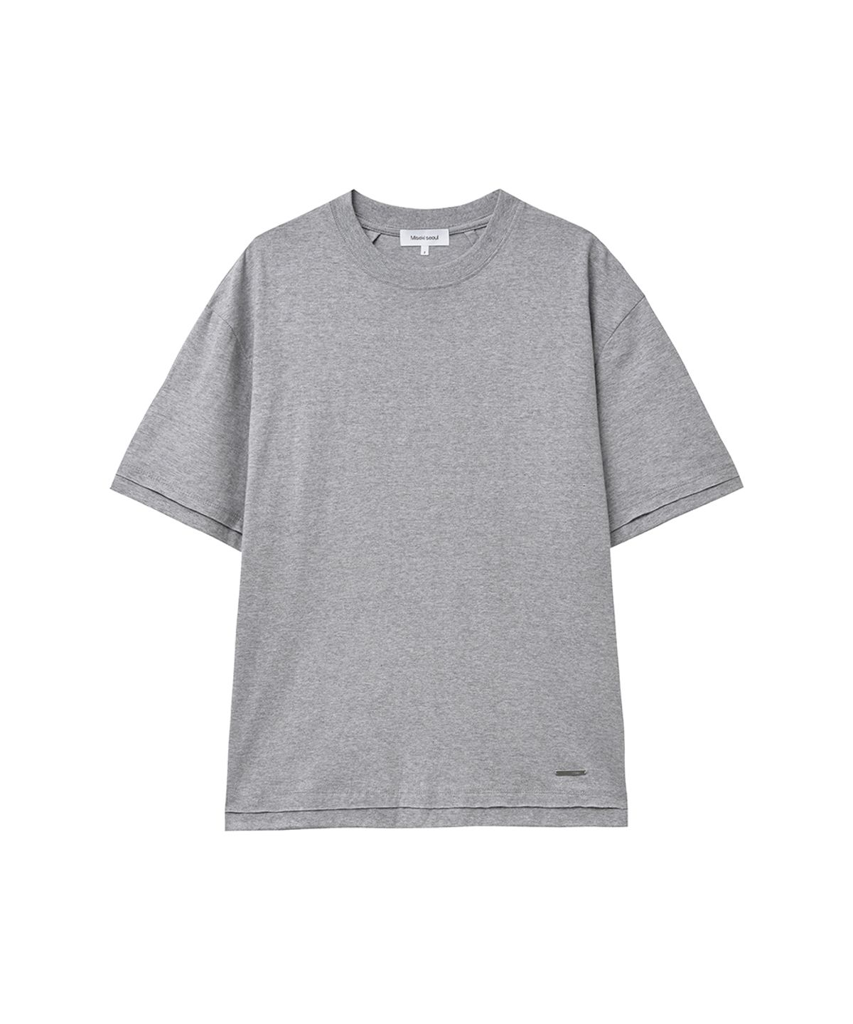 미세키서울 맨(MISEKISEOUL MEN) Darted short sleeve GREY