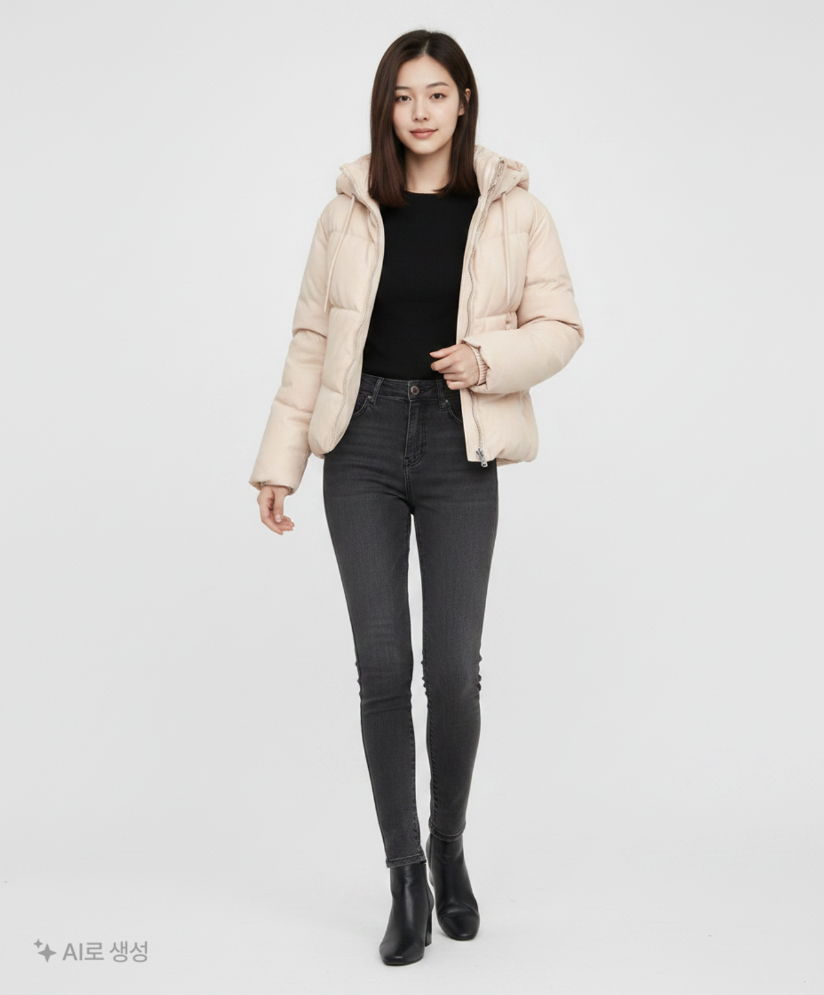 자라(ZARA) 숏 패딩/숏 헤비 아우터 M