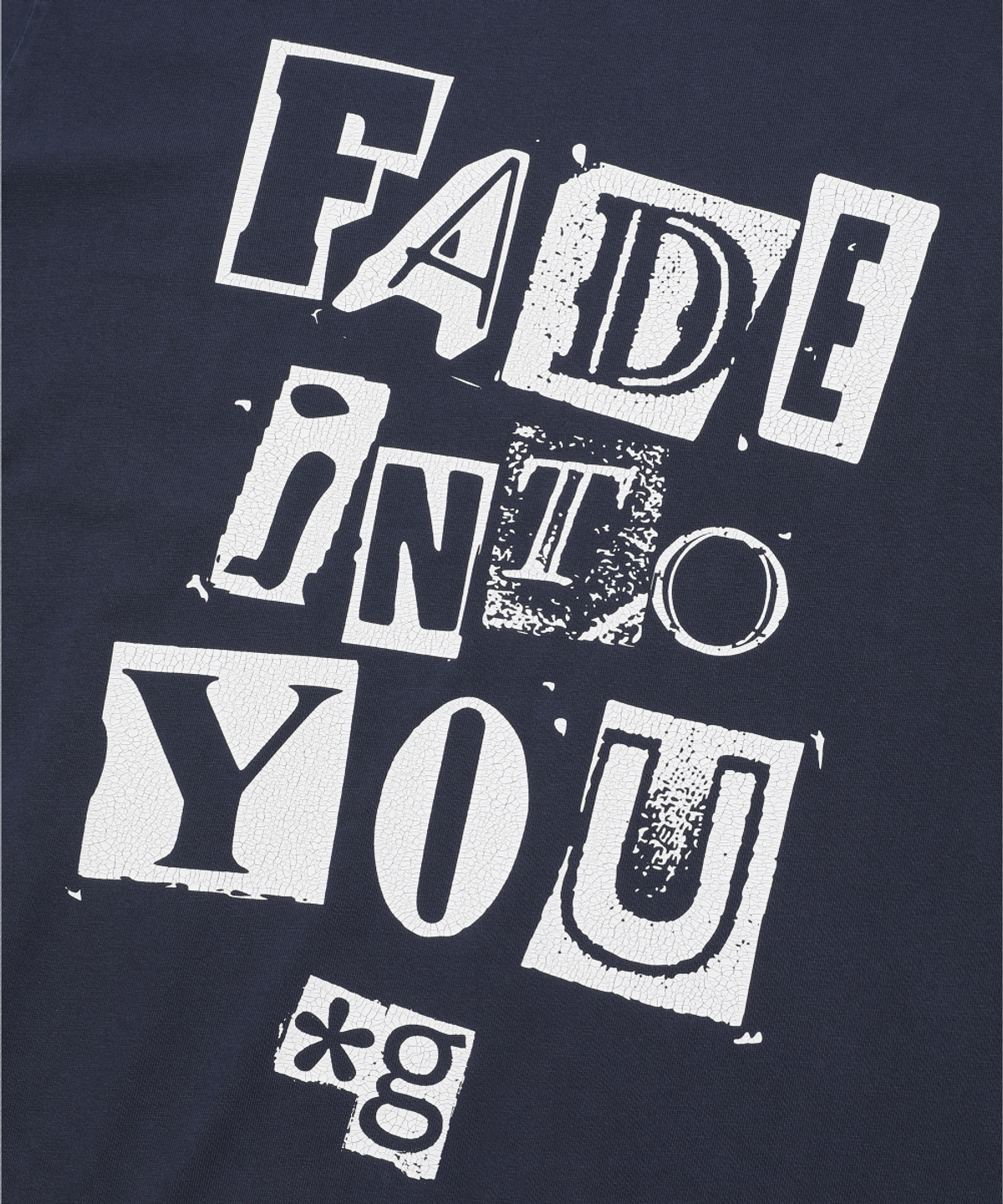 글런든(GRUNDEN) ‘FADE INTO YOU’ T-SHIRT (WASHED NAVY)_G26BUJTS03