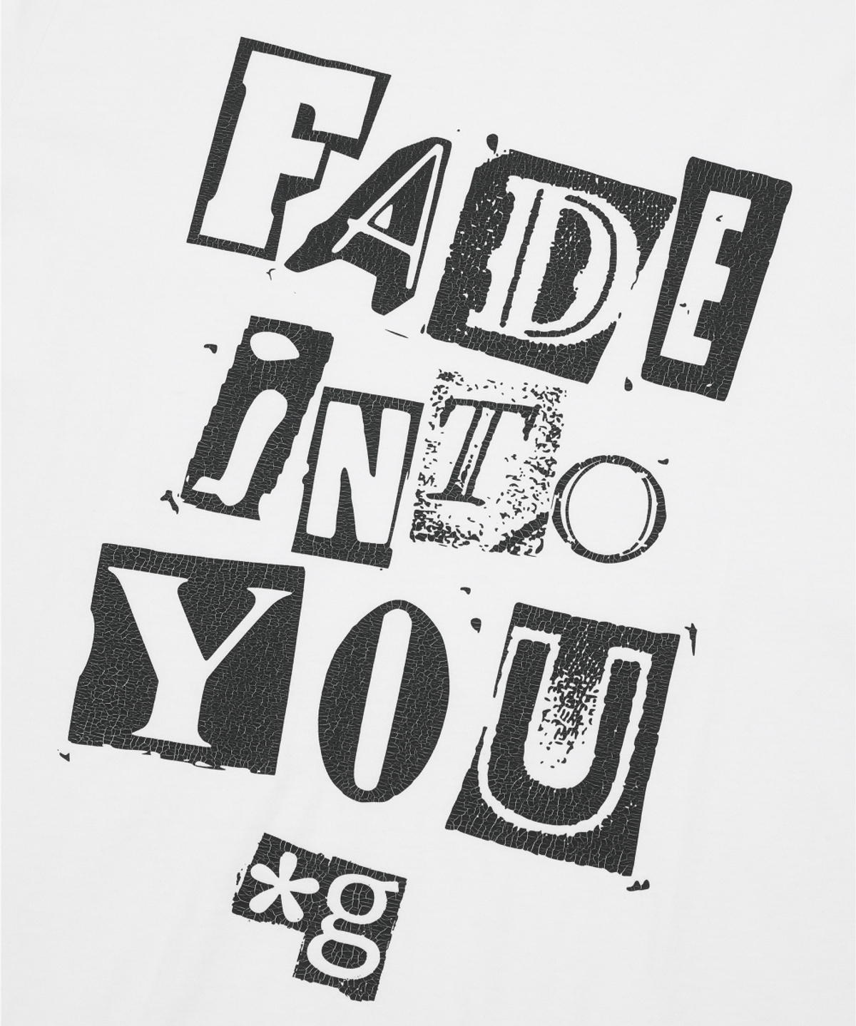 글런든(GRUNDEN) ‘FADE INTO YOU’ T-SHIRT (WHITE)_G26BUJTS03