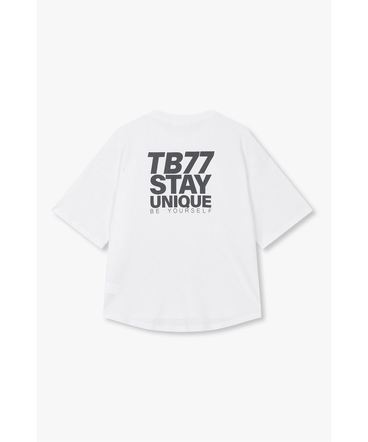스튜디오 톰보이(STUDIO TOMBOY) 유니크 TB77 레터링 반팔 티셔츠 _화이트_9176322994