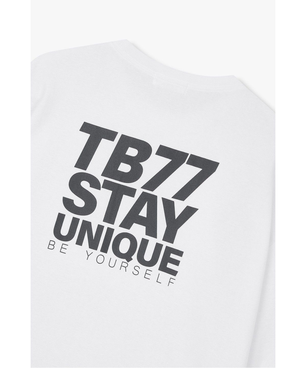 스튜디오 톰보이(STUDIO TOMBOY) 유니크 TB77 레터링 반팔 티셔츠 _화이트_9176322994