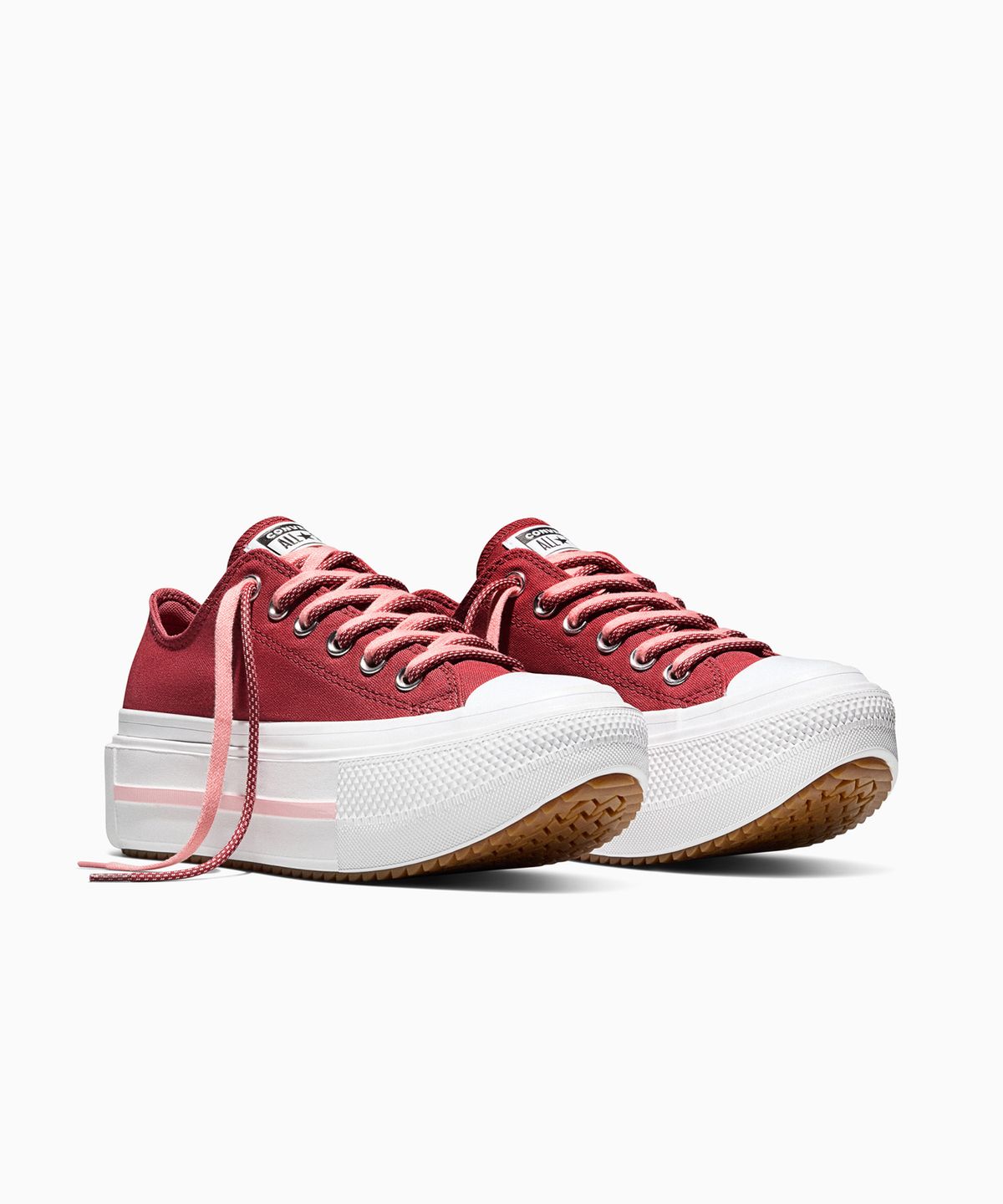 컨버스(CONVERSE) 척테일러 올스타 더블 스택 더블 레이스 브릭 스낵 A18399C