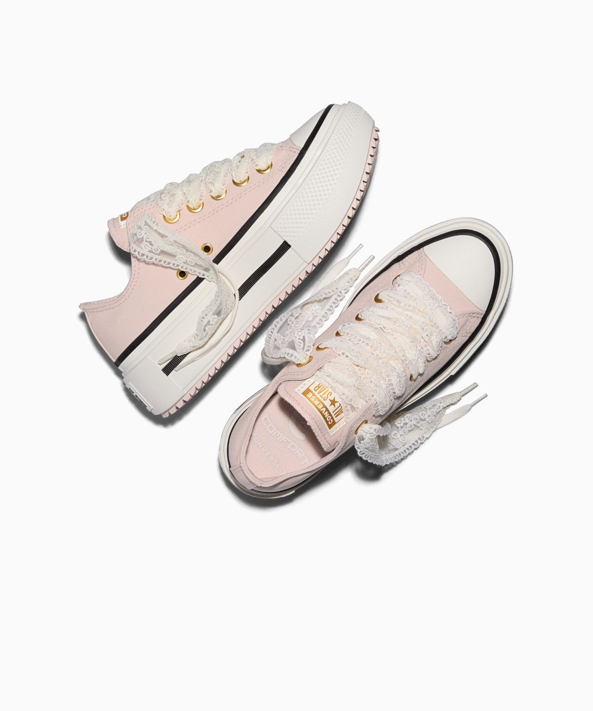 컨버스(CONVERSE) 척테일러 올스타 더블 스택 레이스 샤이 플라밍고 A20781C