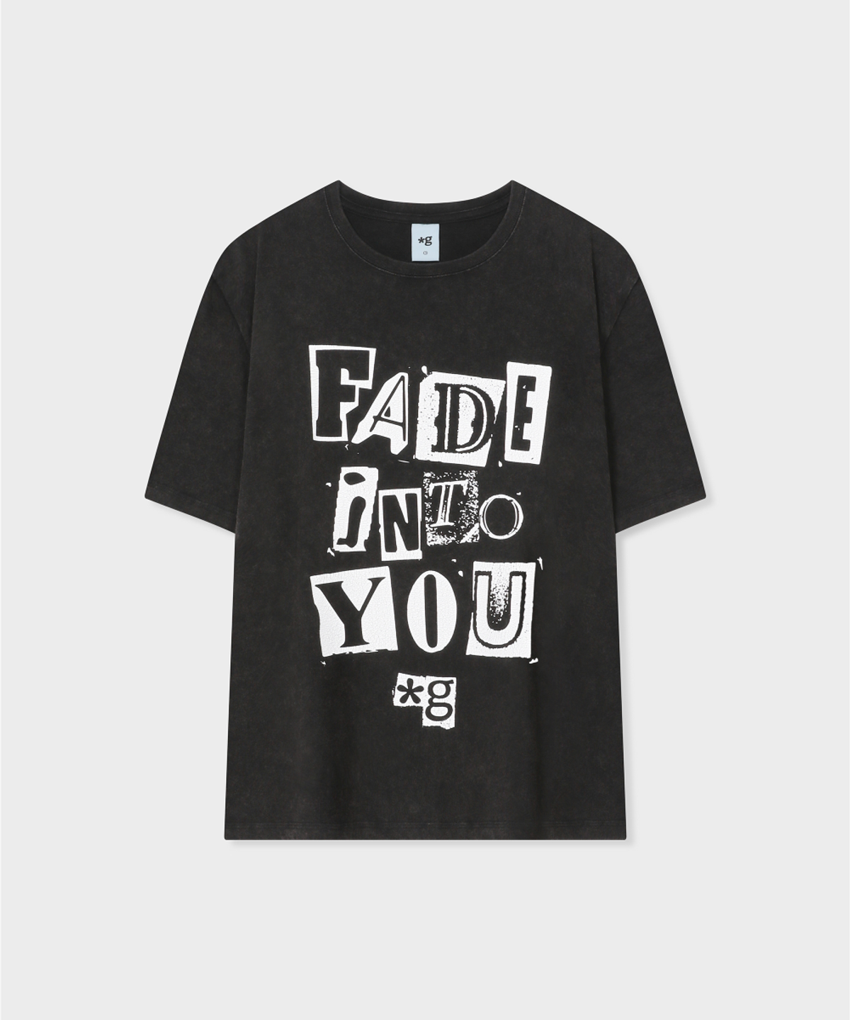 글런든(GRUNDEN) ‘FADE INTO YOU’ T-SHIRT (WHASHED BLACK)_G26BUJTS03