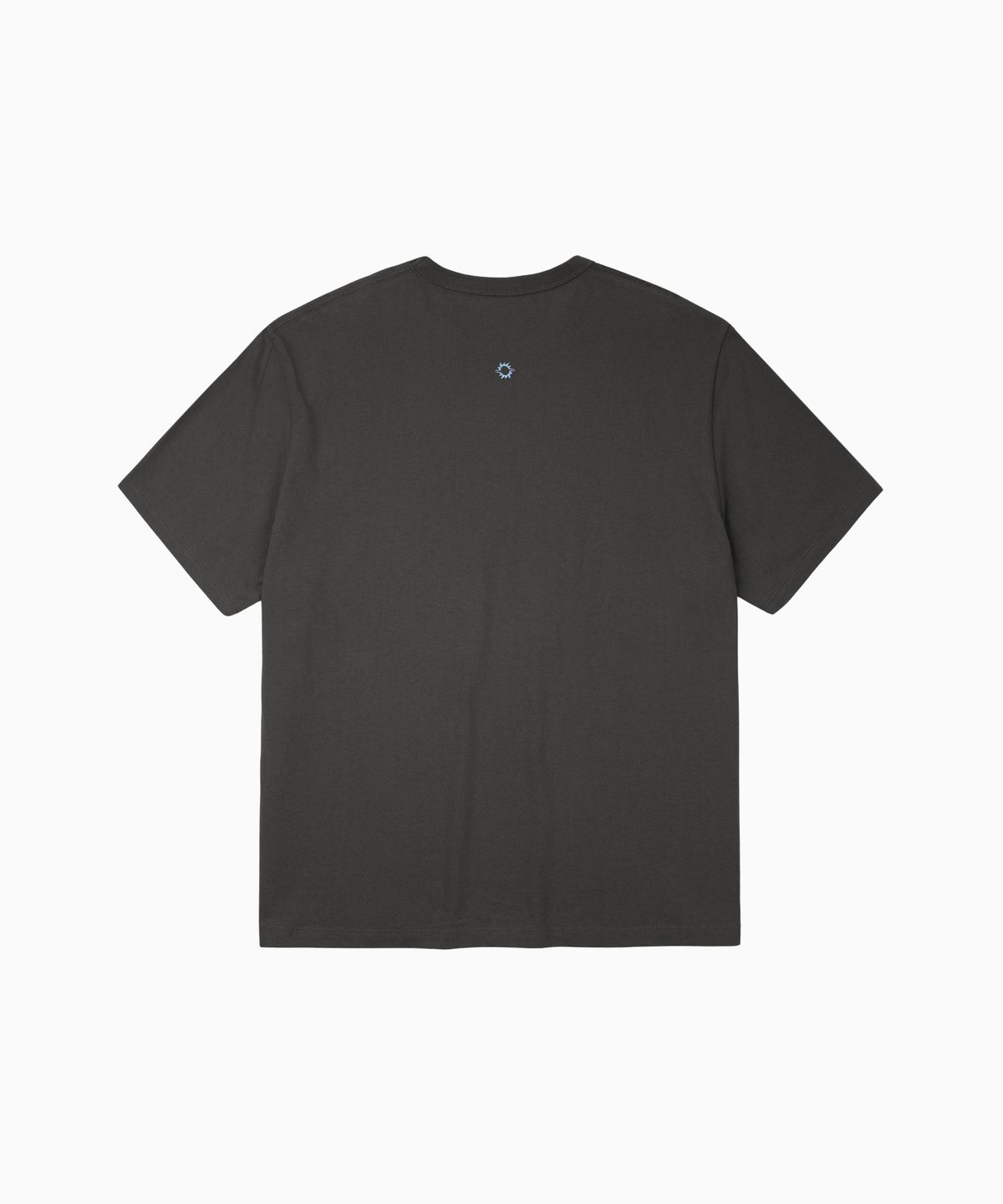 헬로 선라이즈(HELLO SUNRISE) HS Wave Logo Tee_Charcoal