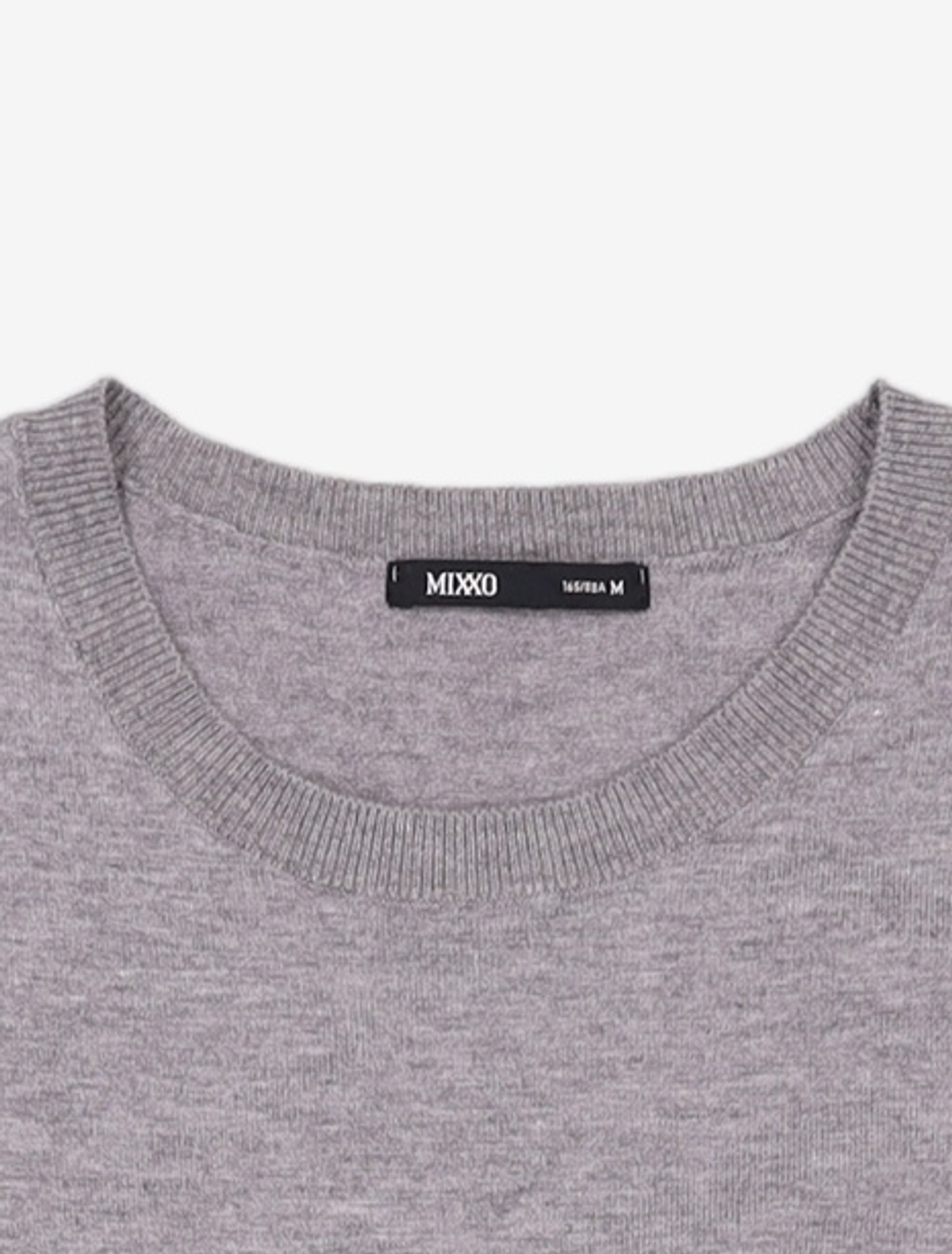 미쏘(MIXXO) 에센셜 라운드넥 베이직 풀오버_MIWKAF910T M