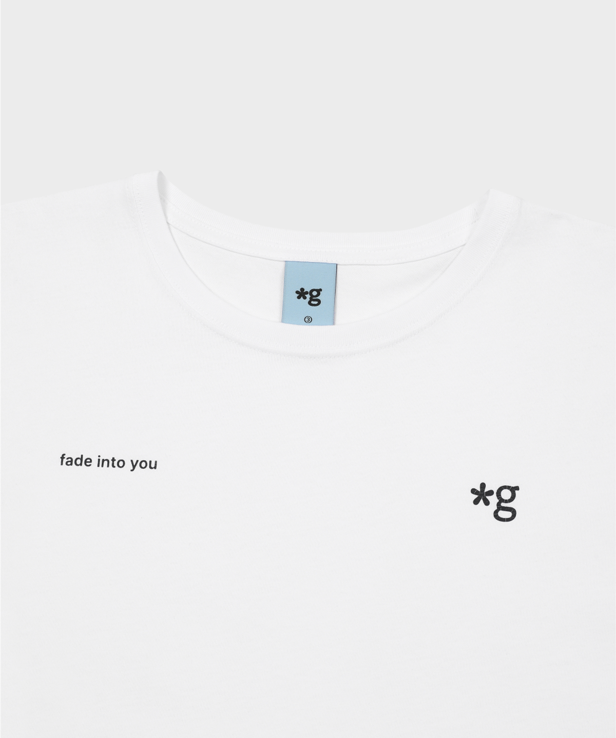 글런든(GRUNDEN) SMALL LOGO T-SHIRT (WHITE)_G26BUJTS05