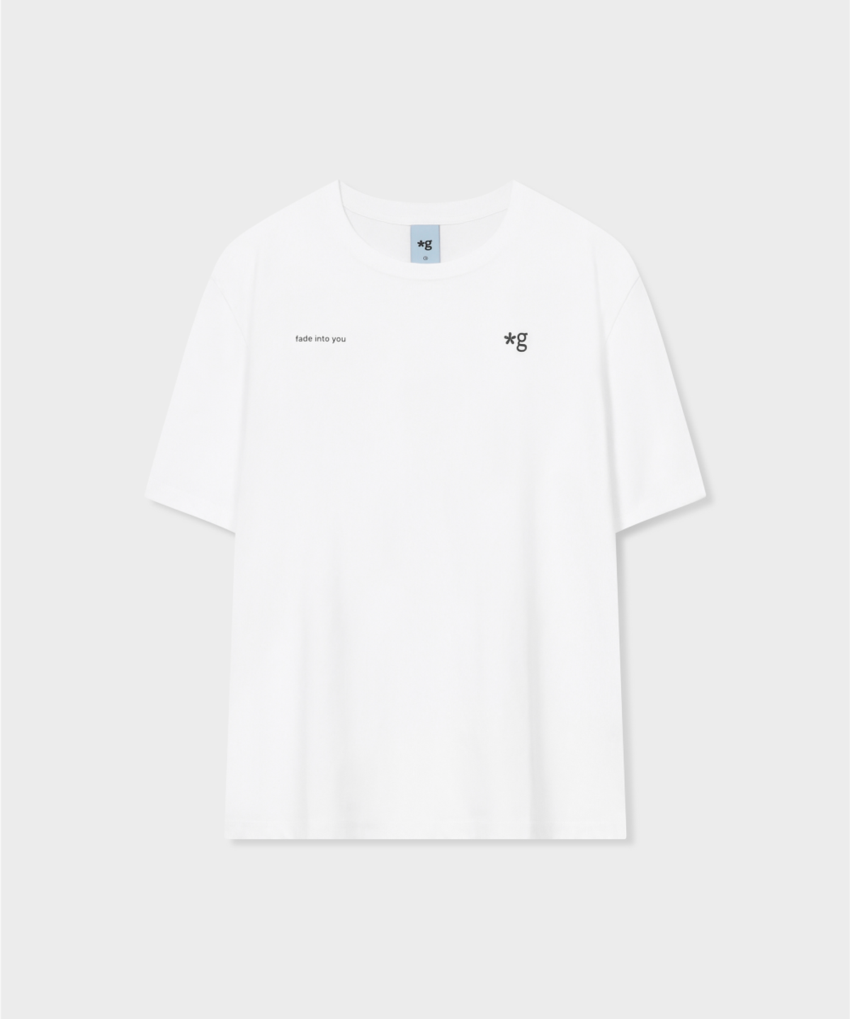 글런든(GRUNDEN) SMALL LOGO T-SHIRT (WHITE)_G26BUJTS05