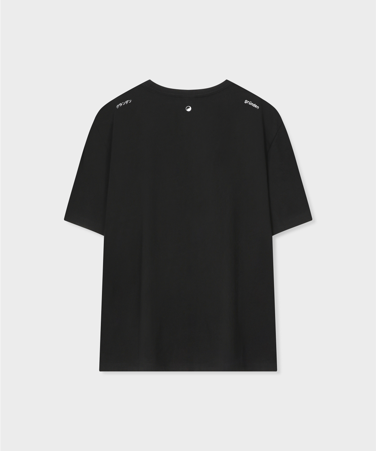 글런든(GRUNDEN) SMALL LOGO T-SHIRT (BLACK)_G26BUJTS05