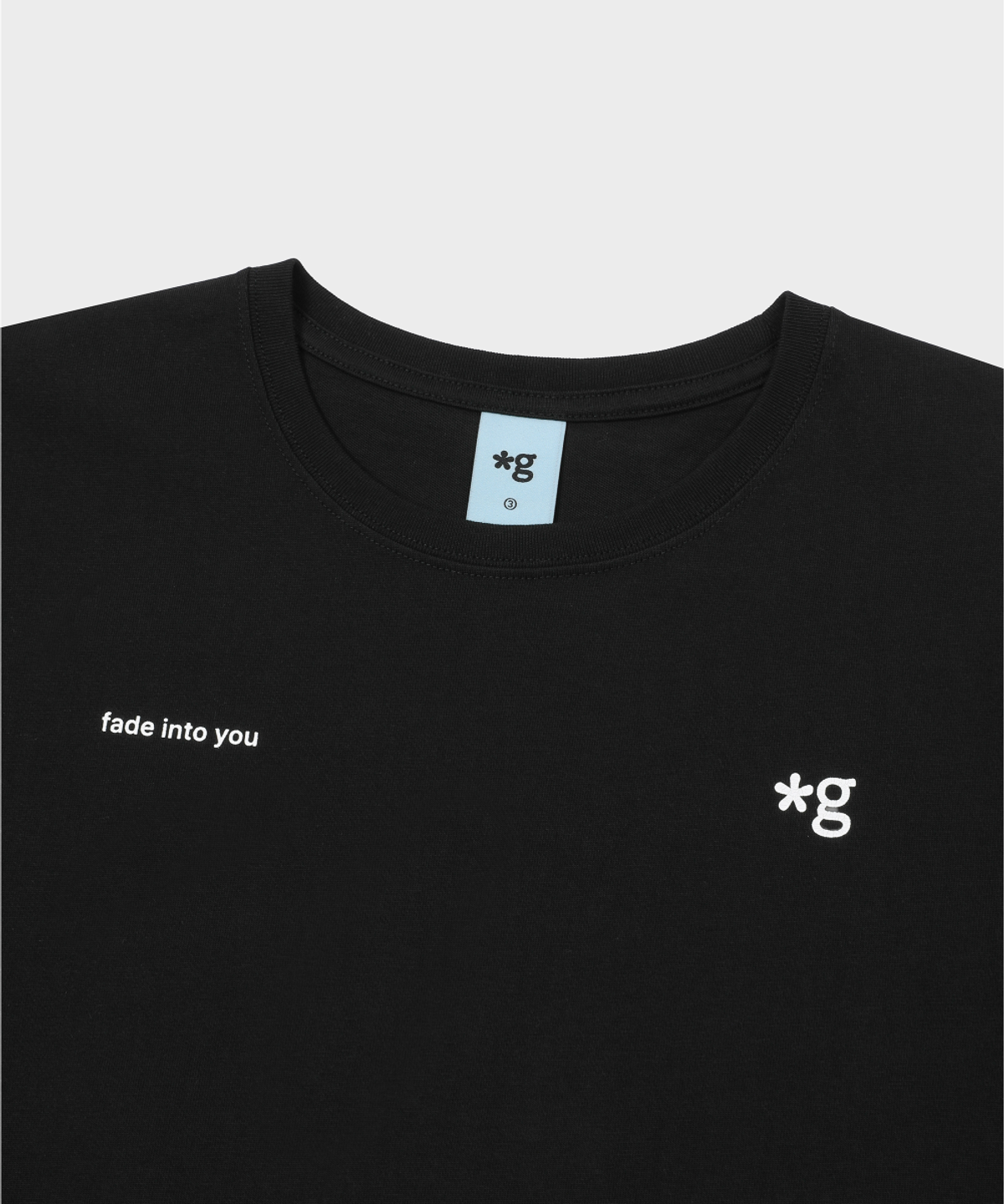 글런든(GRUNDEN) SMALL LOGO T-SHIRT (BLACK)_G26BUJTS05