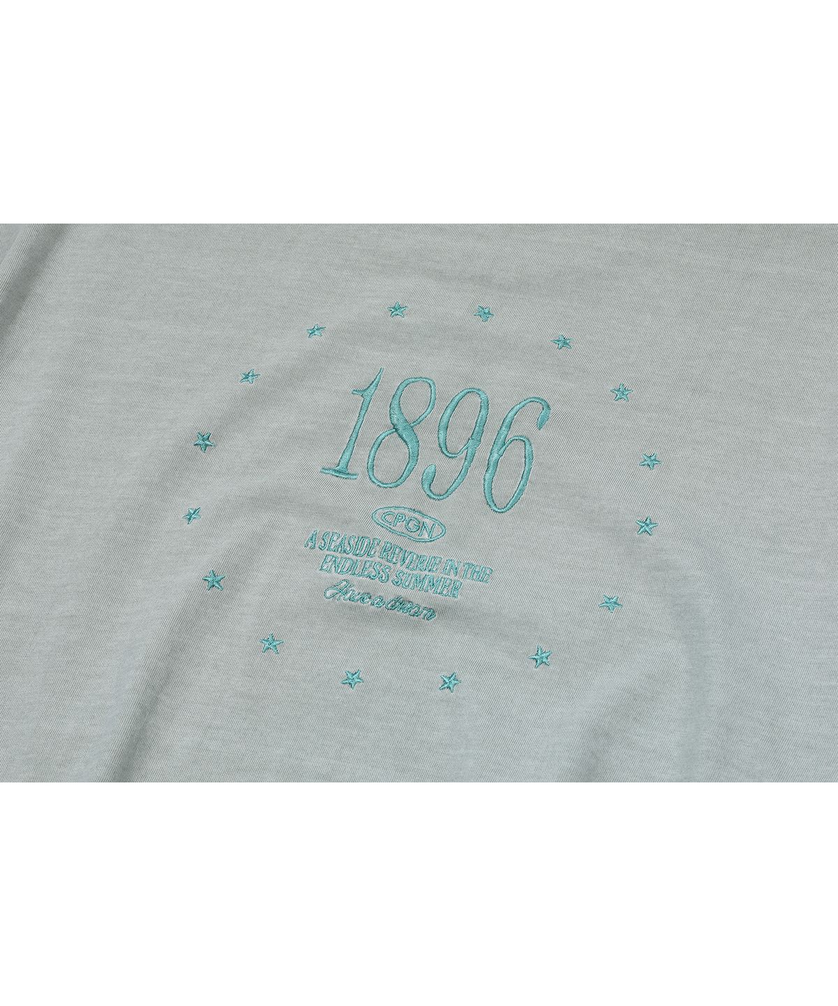 꼼파뇨(CPGN STUDIO) 1896 스타 피그먼트 반팔티 애쉬민트