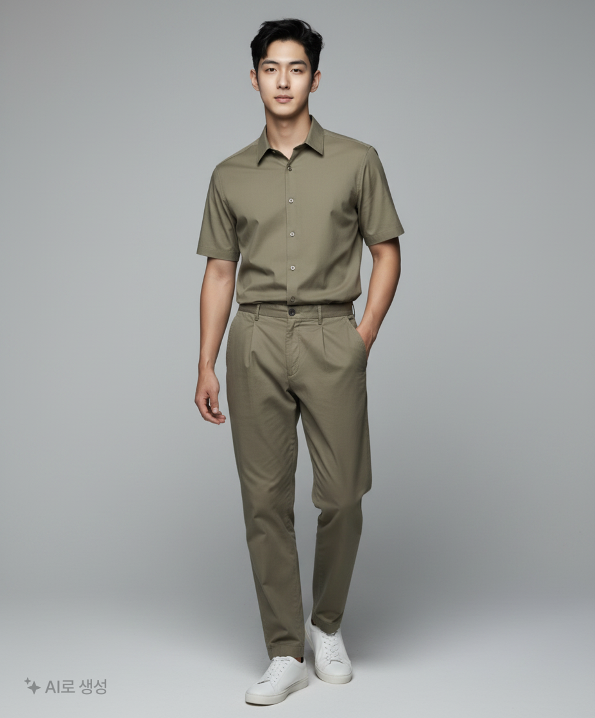 유니클로(UNIQLO) 코튼 팬츠 M