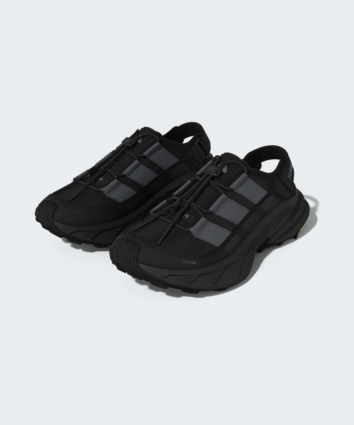 아디다스(ADIDAS) 테렉스 프리하이커 SL 샌들 - 블랙:그레이 / KK5038