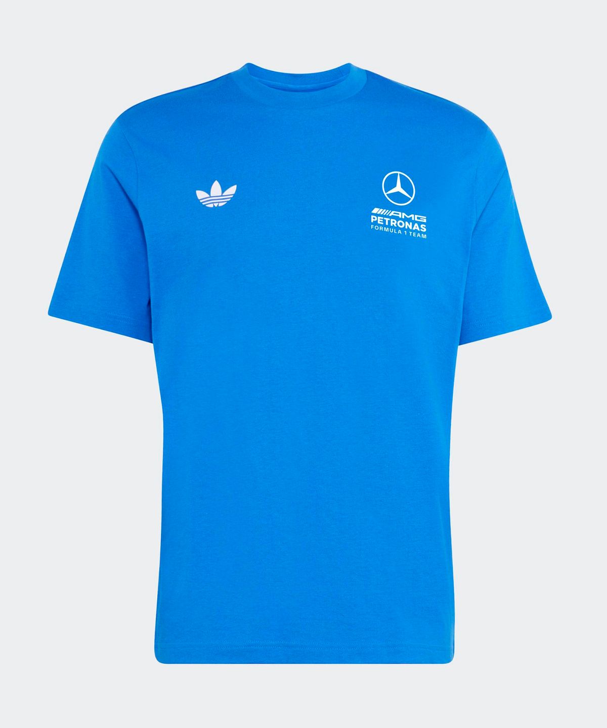 아디다스(ADIDAS) 메르세데스 AMG F1 팀 블루 원더 티 - 블루버드:화이트 / KT5130