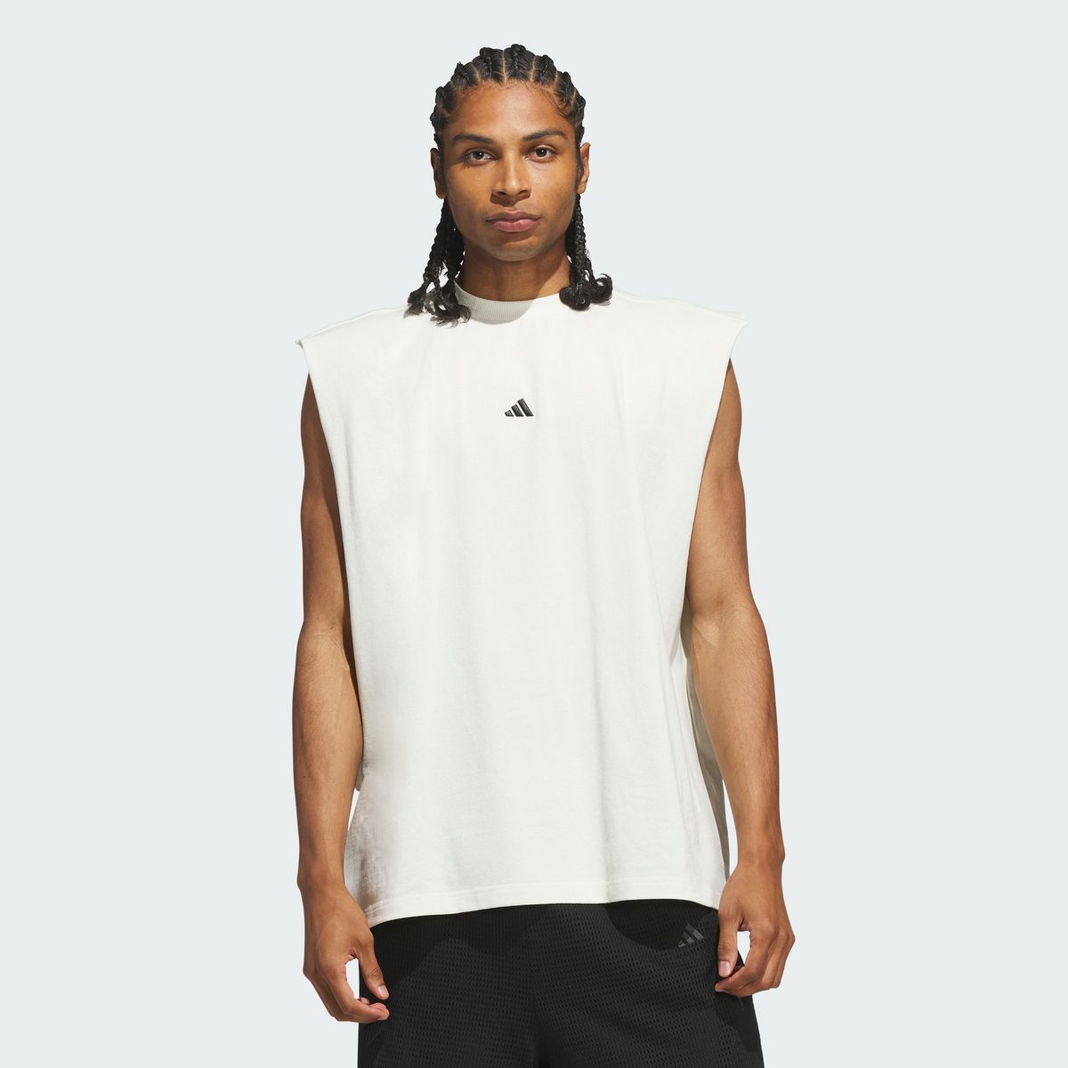 아디다스(ADIDAS) 바스켓볼 컷오프 티 KR2101