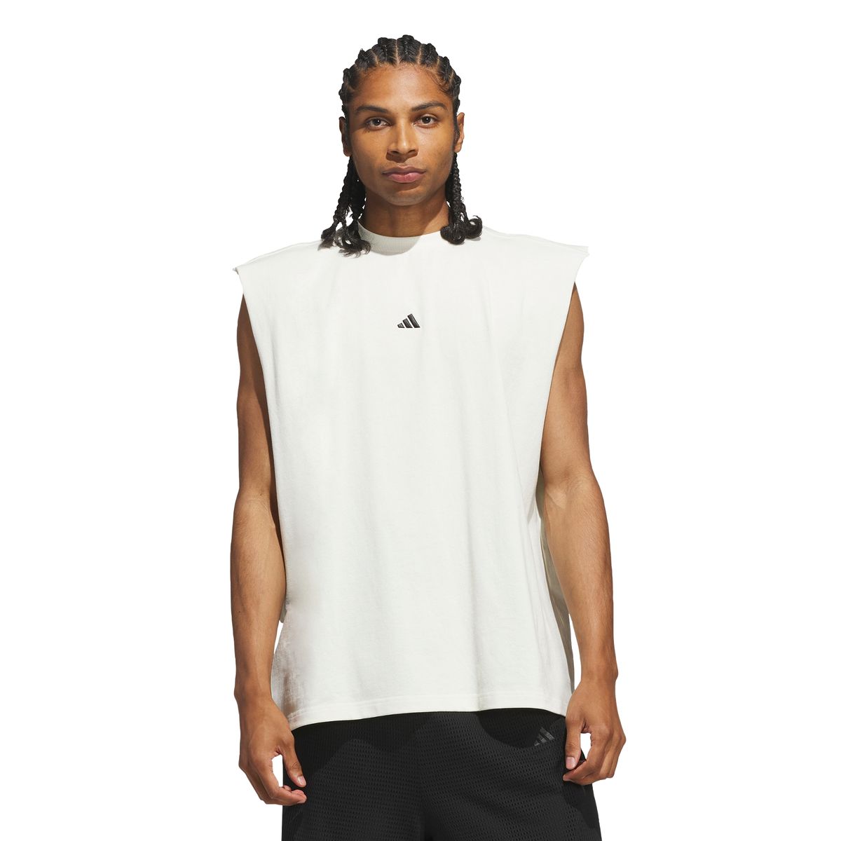 아디다스(ADIDAS) 바스켓볼 컷오프 티 KR2101